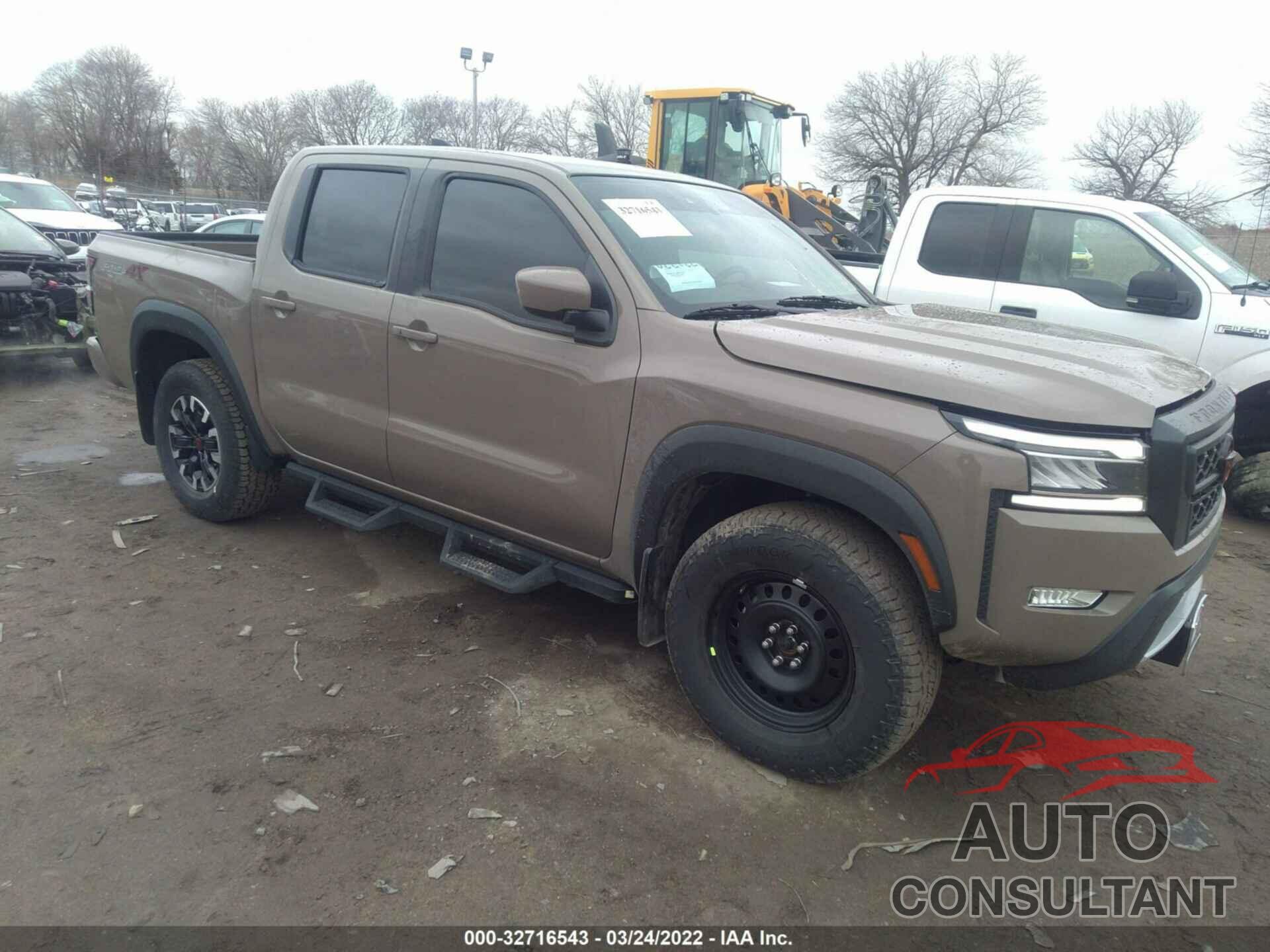 NISSAN FRONTIER 2022 - 1N6ED1EK9NN641522