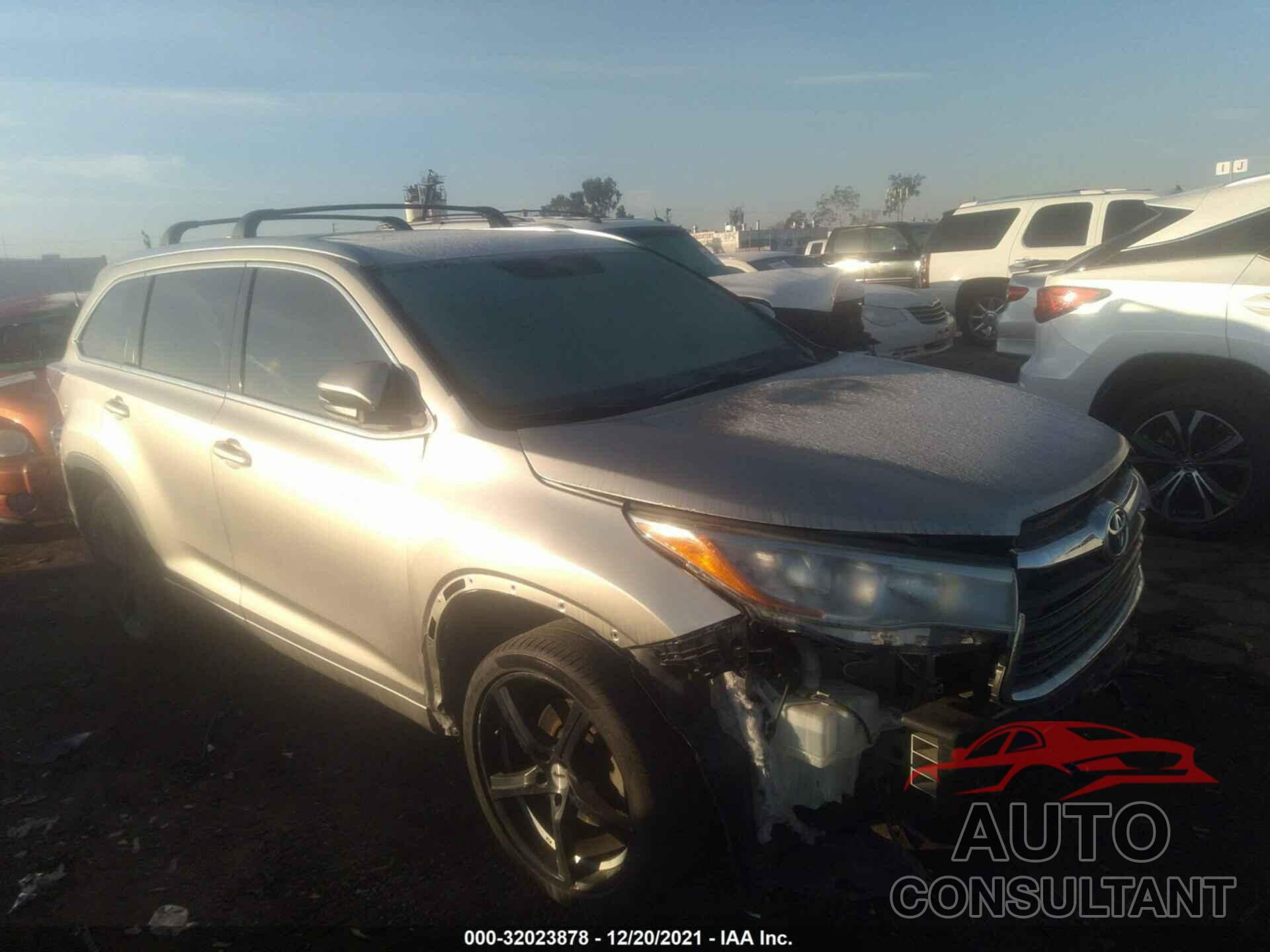 TOYOTA HIGHLANDER 2016 - 5TDKKRFH8GS122214