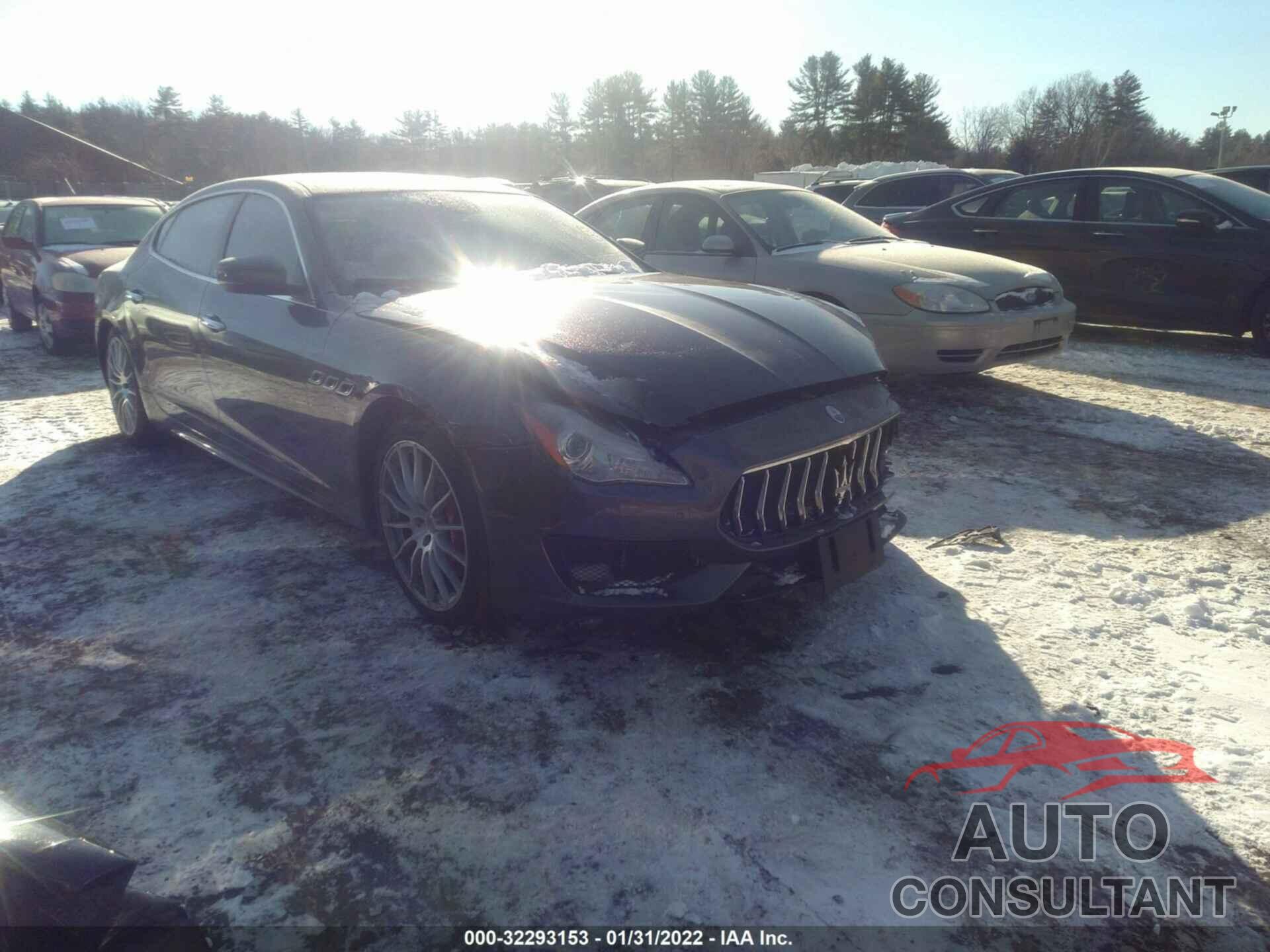 MASERATI QUATTROPORTE 2017 - ZAM56RRS2H1231688