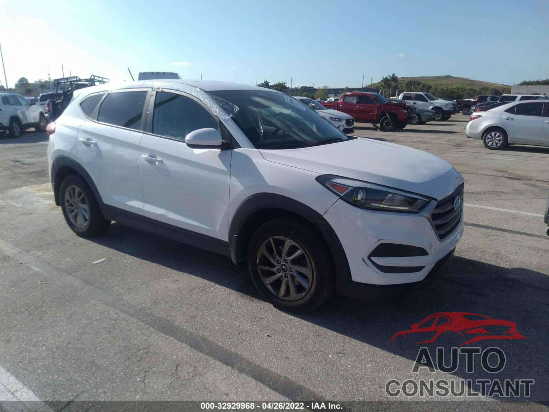 HYUNDAI TUCSON 2017 - KM8J23A4XHU506789