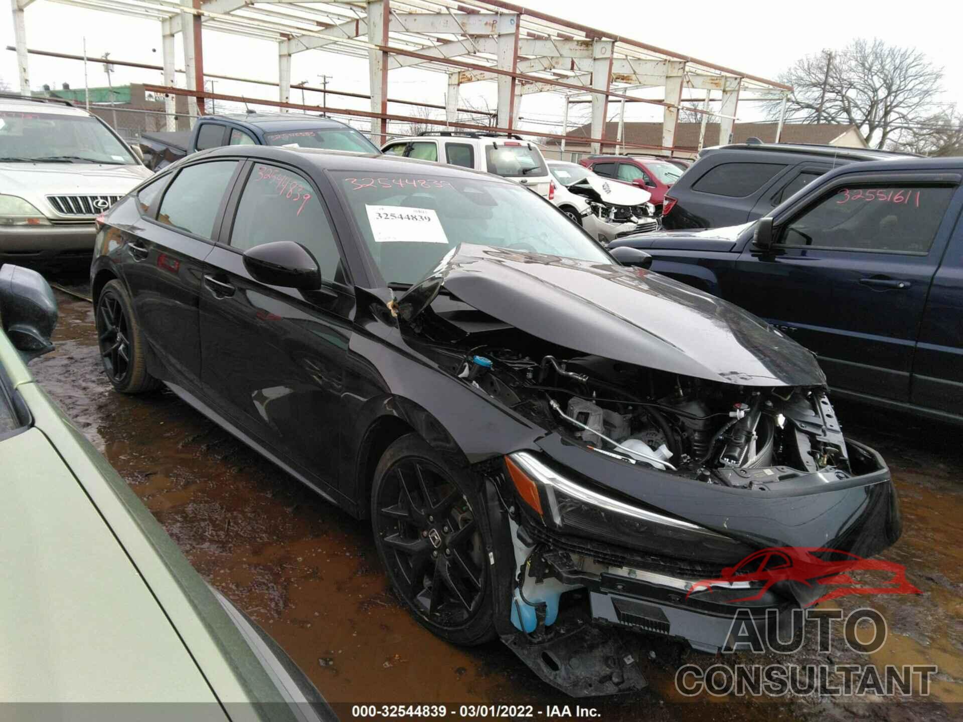HONDA CIVIC HATCHBACK 2022 - 19XFL2H89NE006529