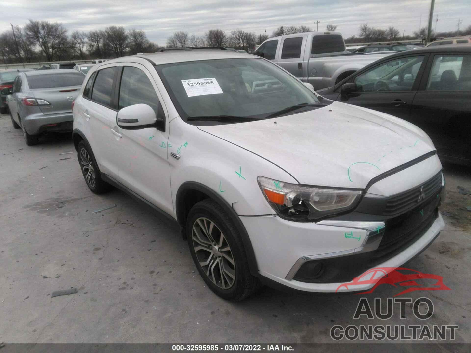 MITSUBISHI OUTLANDER SPORT 2017 - JA4AP3AU3HZ010316