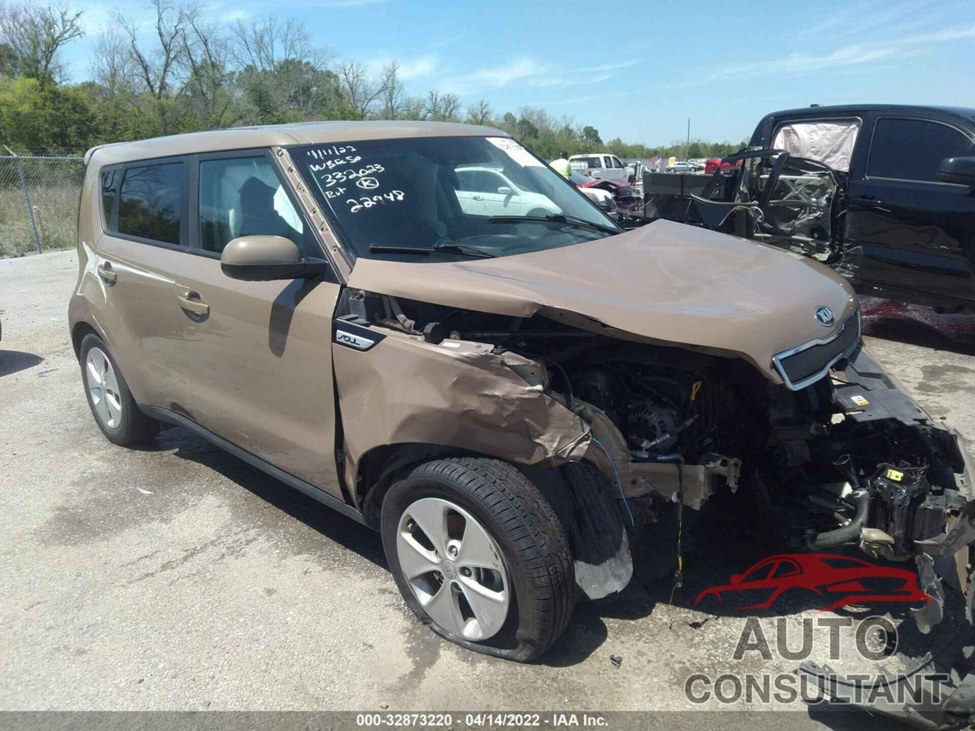 KIA SOUL 2016 - KNDJN2A20G7332023