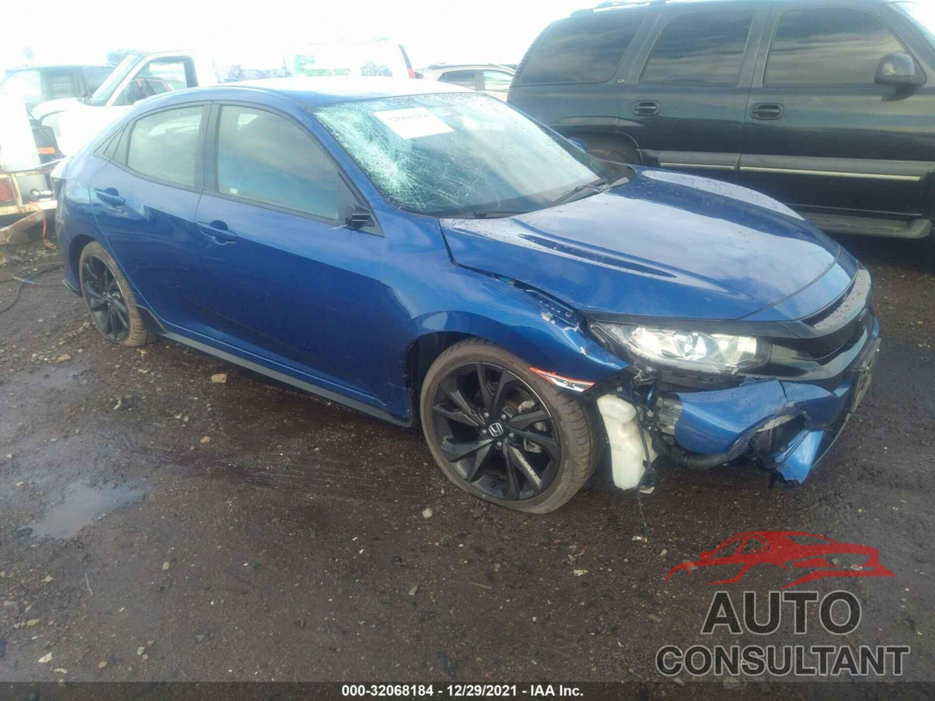 HONDA CIVIC HATCHBACK 2018 - SHHFK7H45JU401209