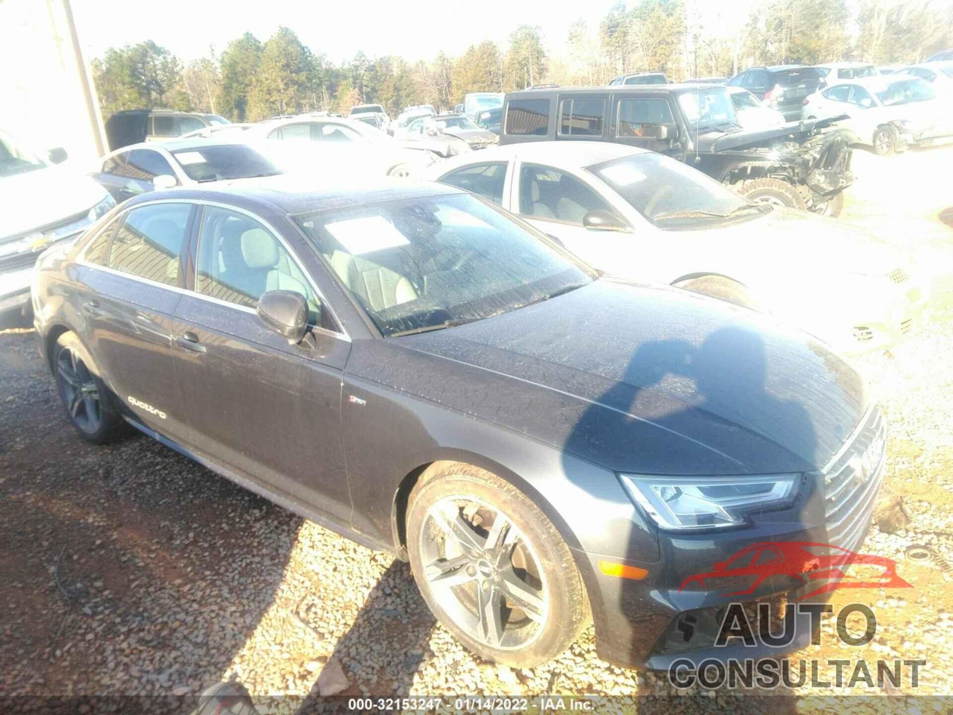 AUDI A4 2017 - WAUENAF42HN022259