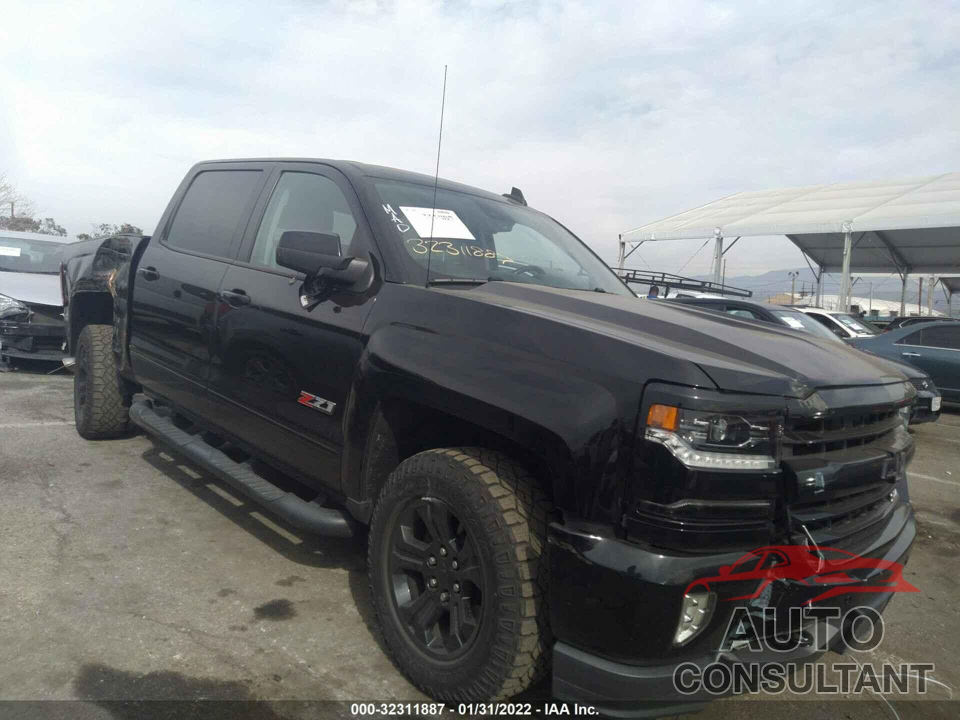 CHEVROLET SILVERADO 1500 2018 - 3GCUKSEC1JG369991