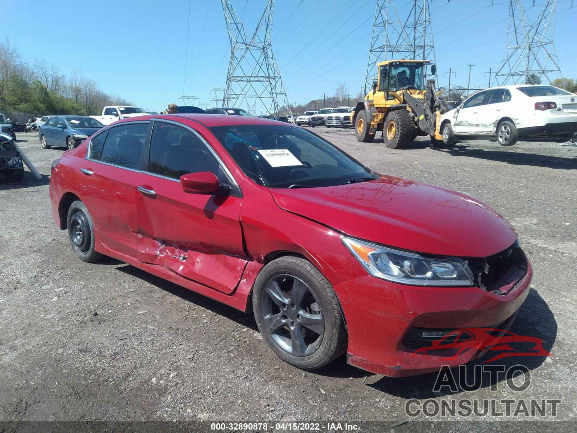 HONDA ACCORD SEDAN 2017 - 1HGCR2F57HA114733