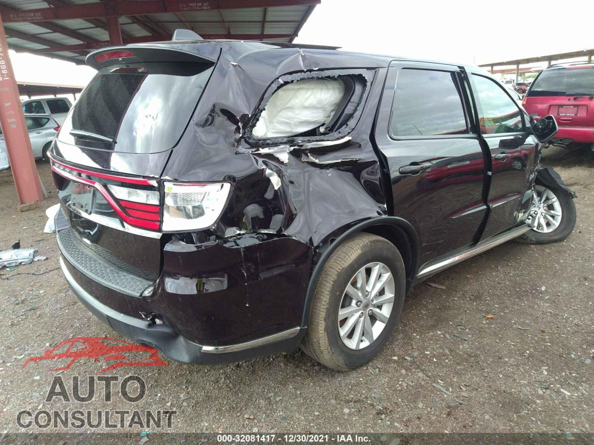 DODGE DURANGO 2021 - 1C4RDHAG1MC660834