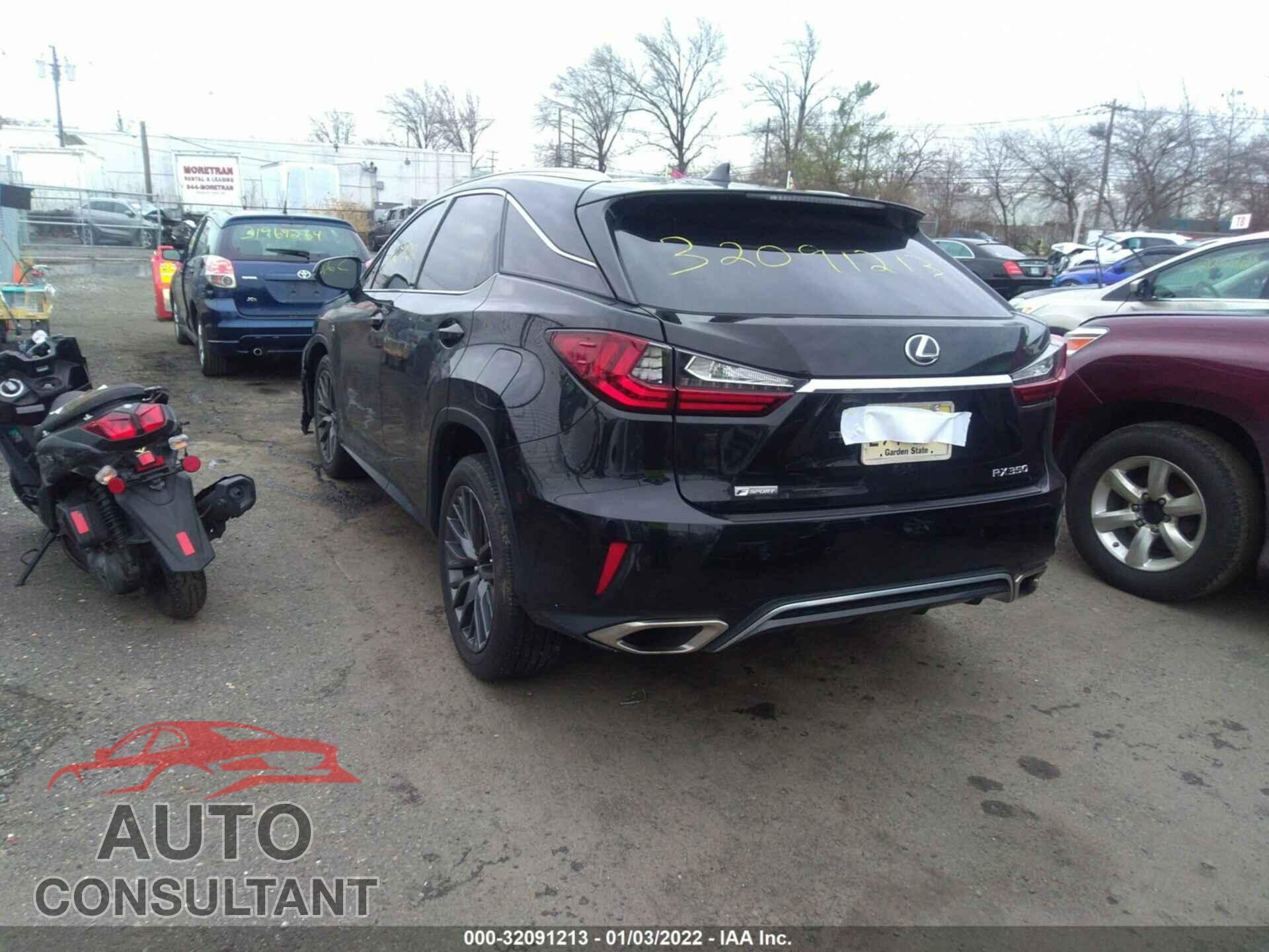 LEXUS RX 2019 - 2T2BZMCA5KC192370