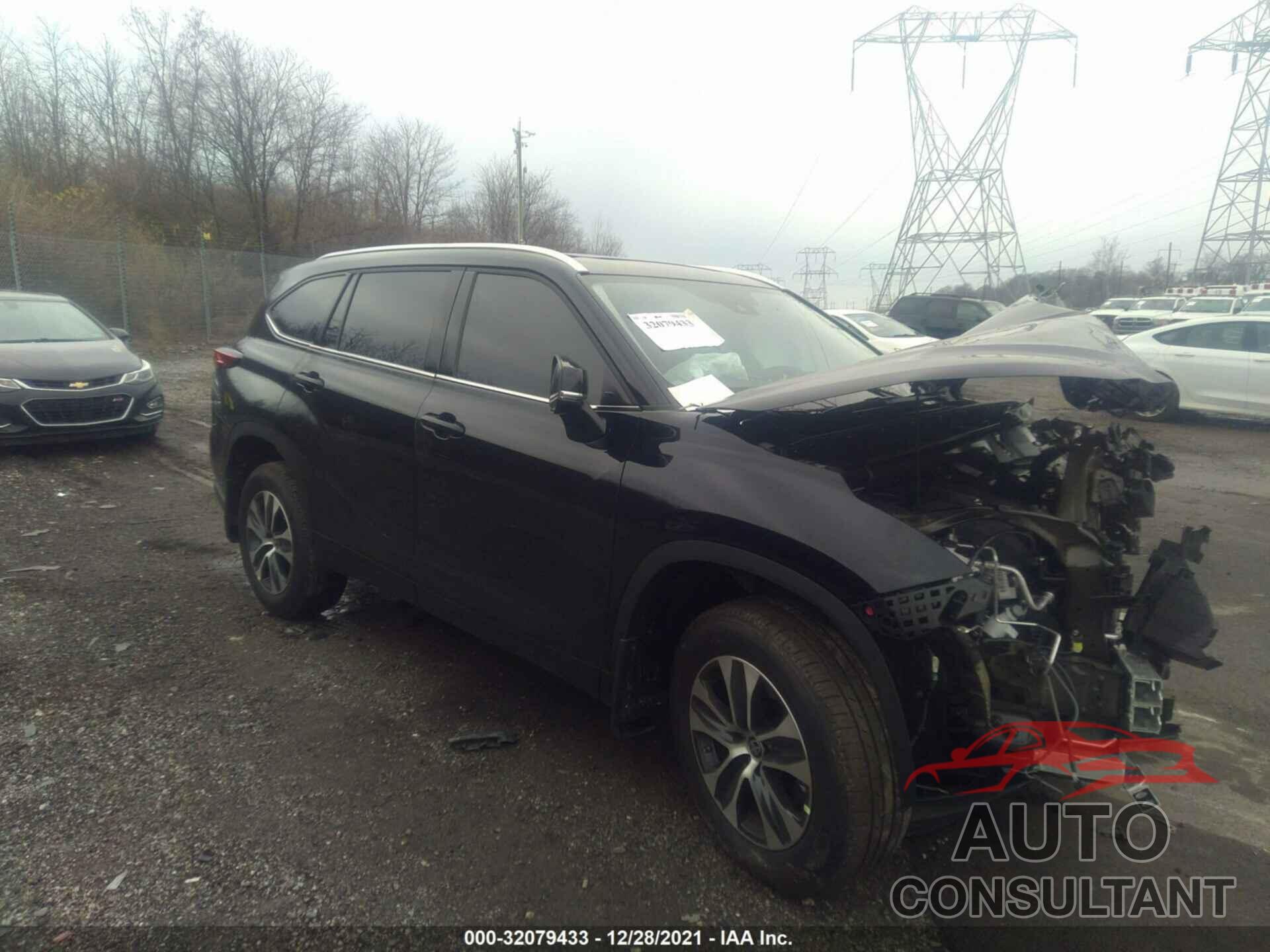 TOYOTA HIGHLANDER 2021 - 5TDGZRBH4MS159683