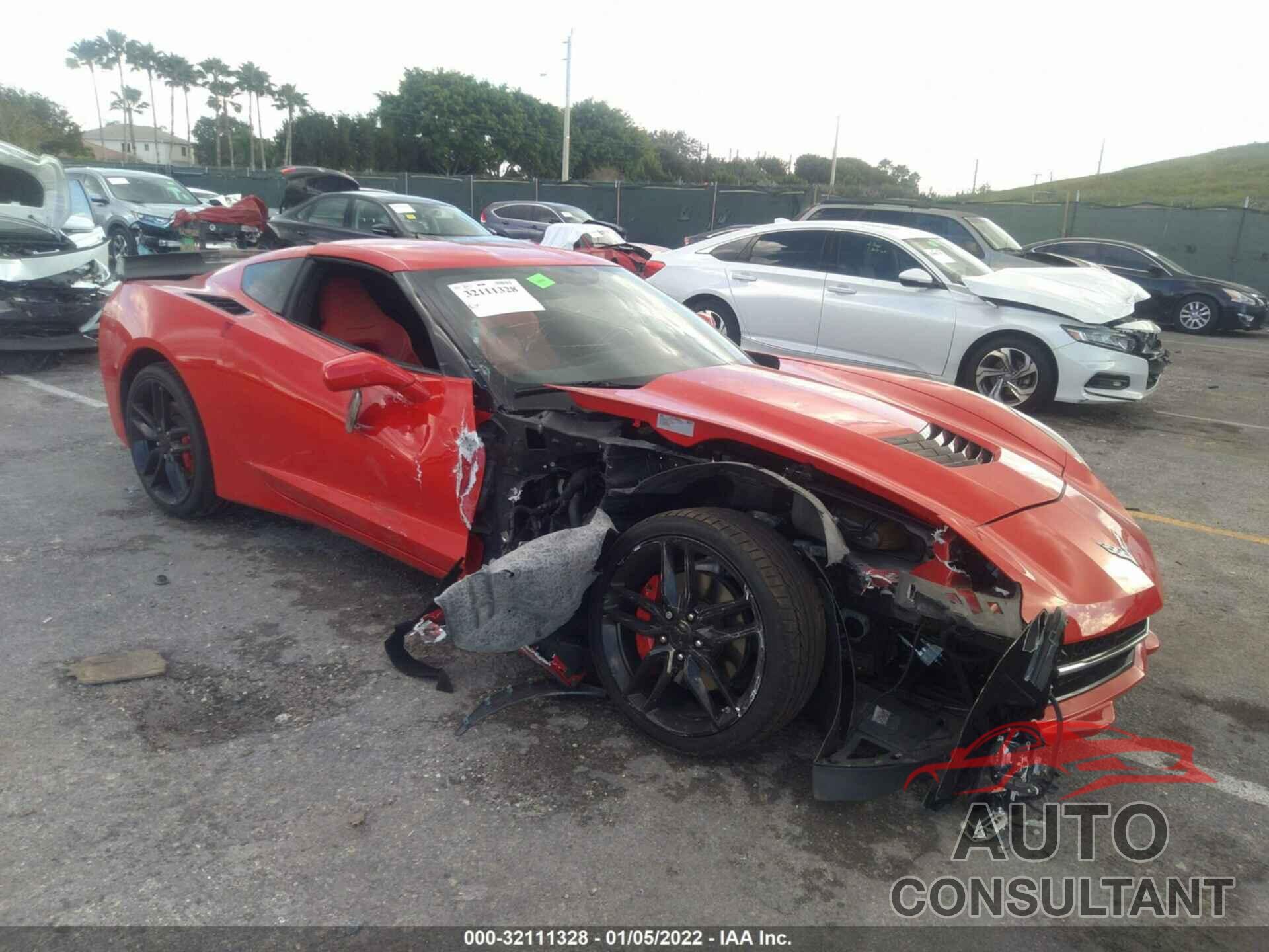 CHEVROLET CORVETTE 2019 - 1G1YB2D74K5100410