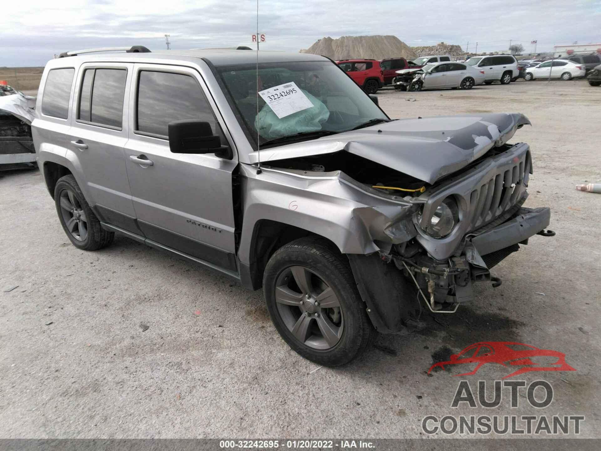 JEEP PATRIOT 2016 - 1C4NJRBB9GD610696