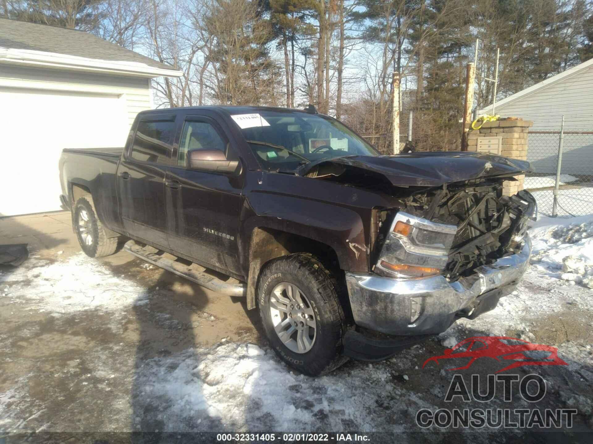 CHEVROLET SILVERADO 1500 2016 - 3GCUKREC1GG236293
