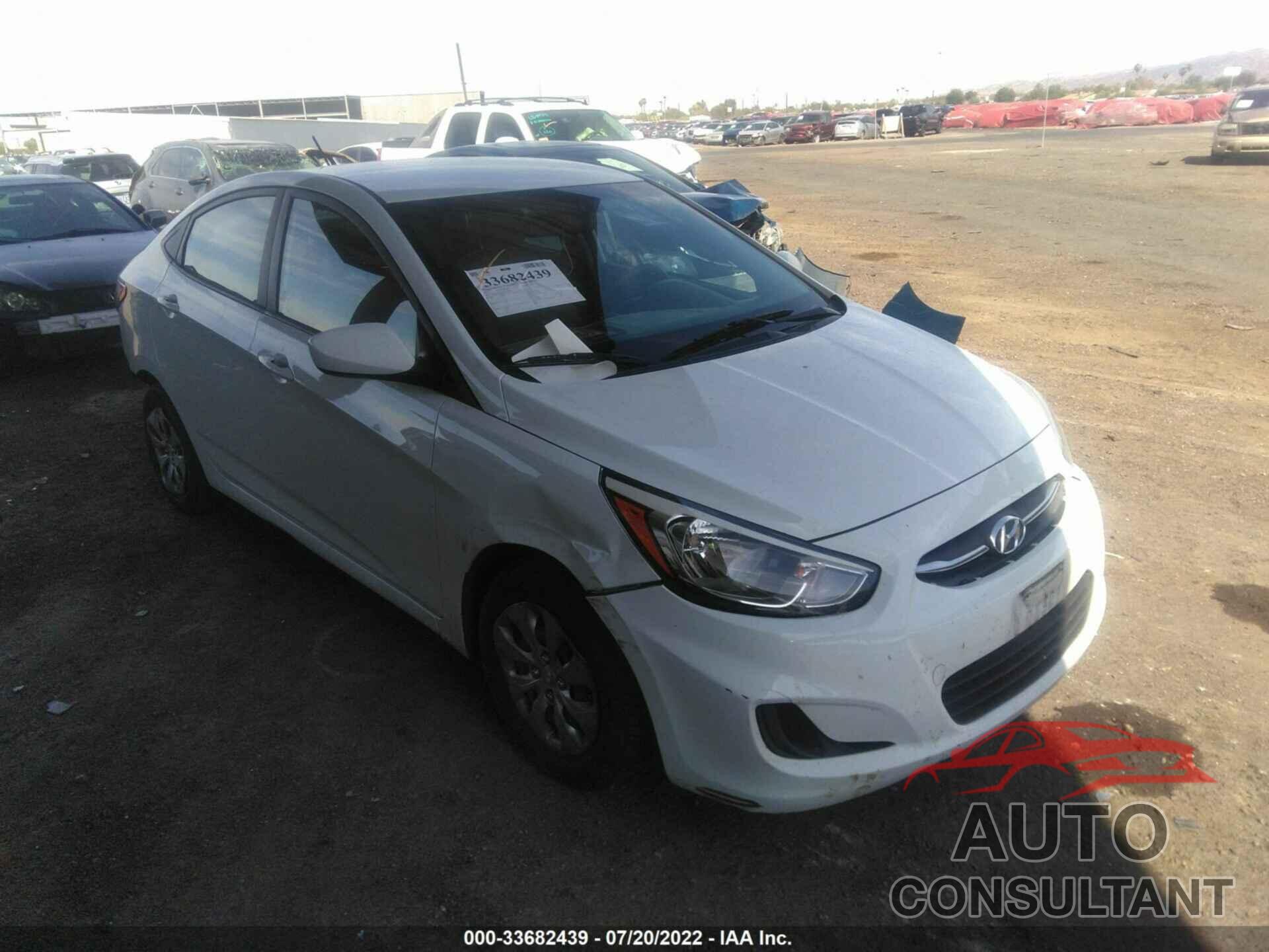 HYUNDAI ACCENT 2017 - KMHCT4AE1HU335872