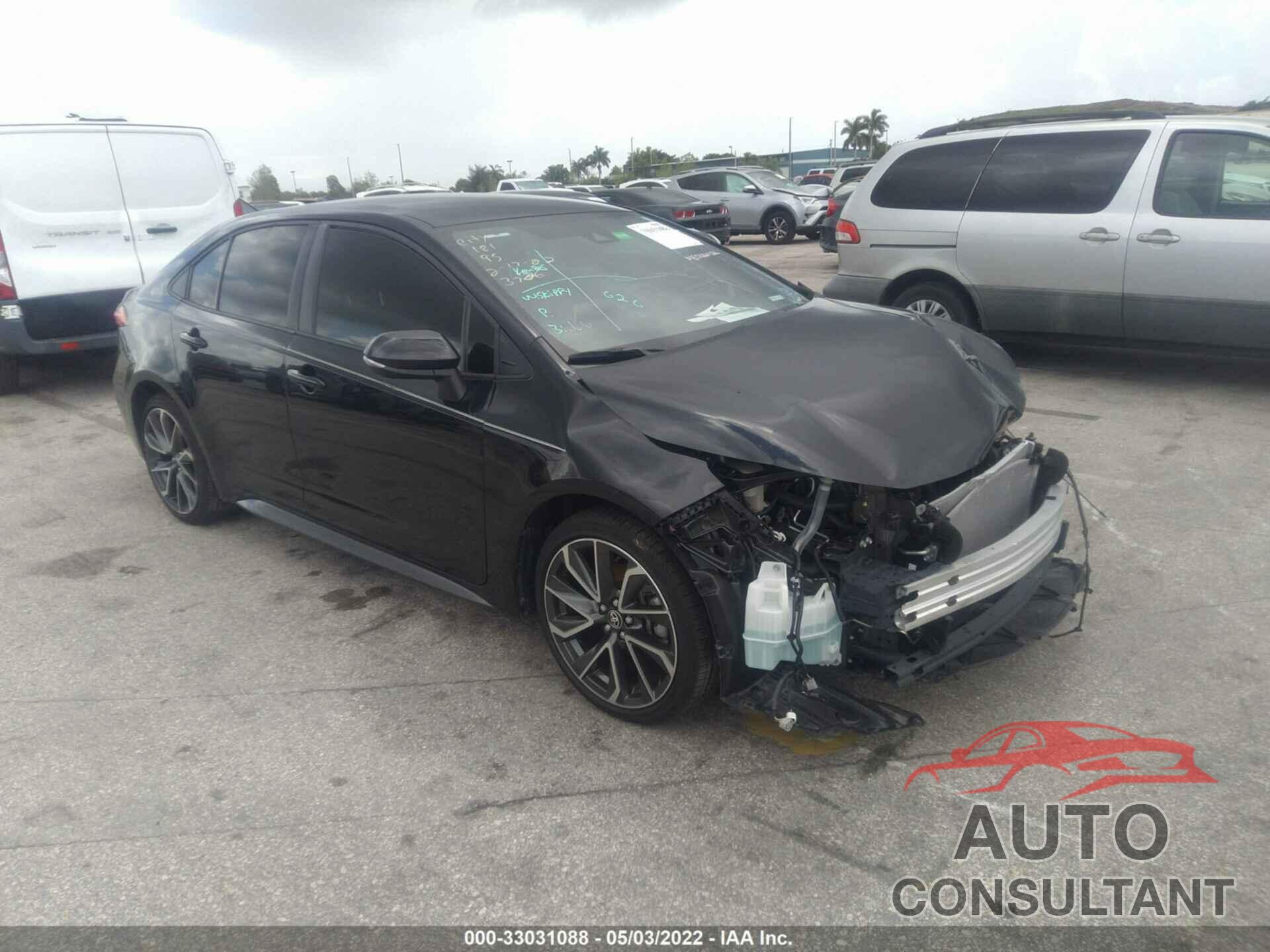 TOYOTA COROLLA 2021 - JTDS4MCE8MJ073726