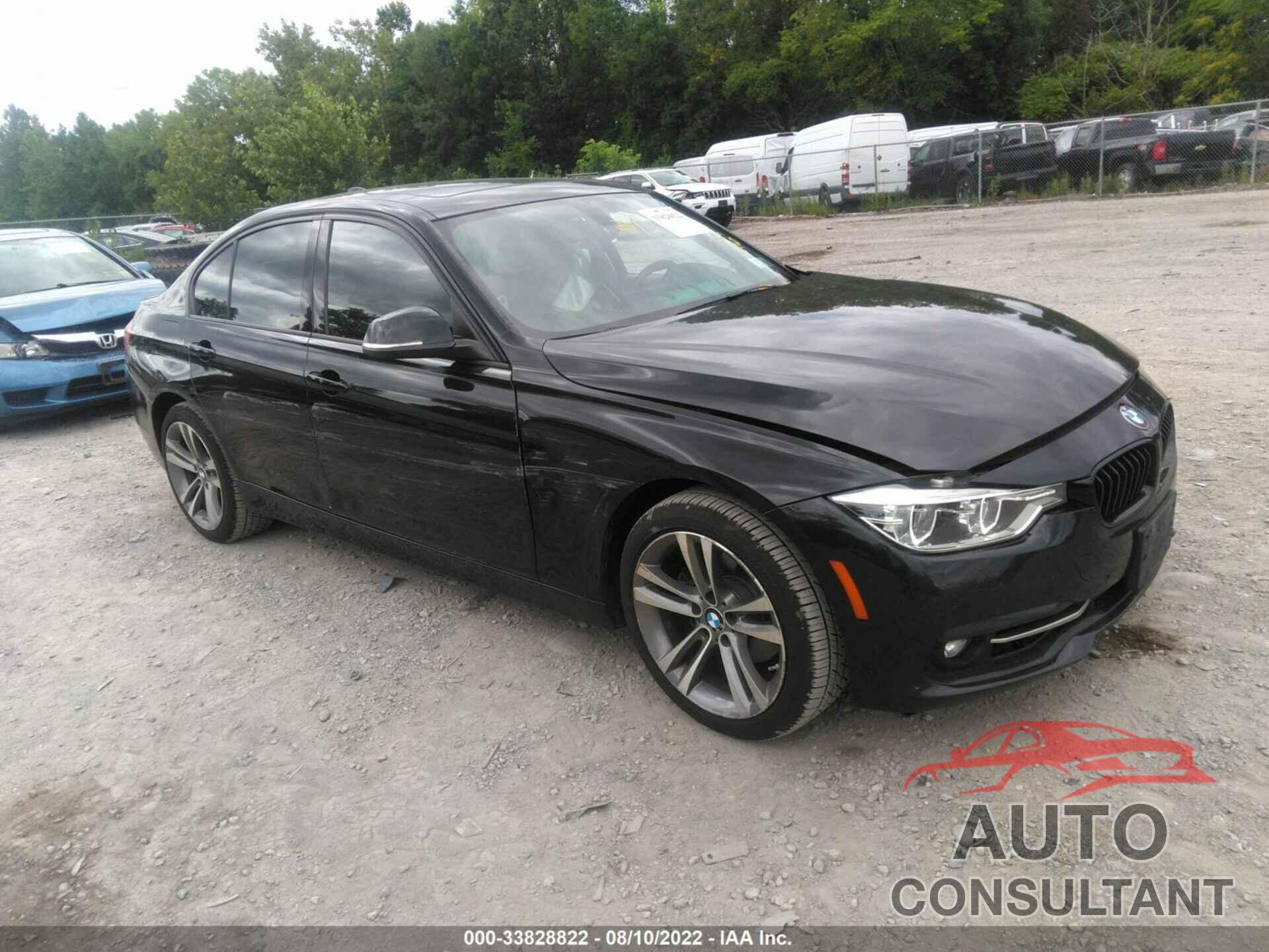 BMW 3 SERIES 2016 - WBA8E3G59GNU01080