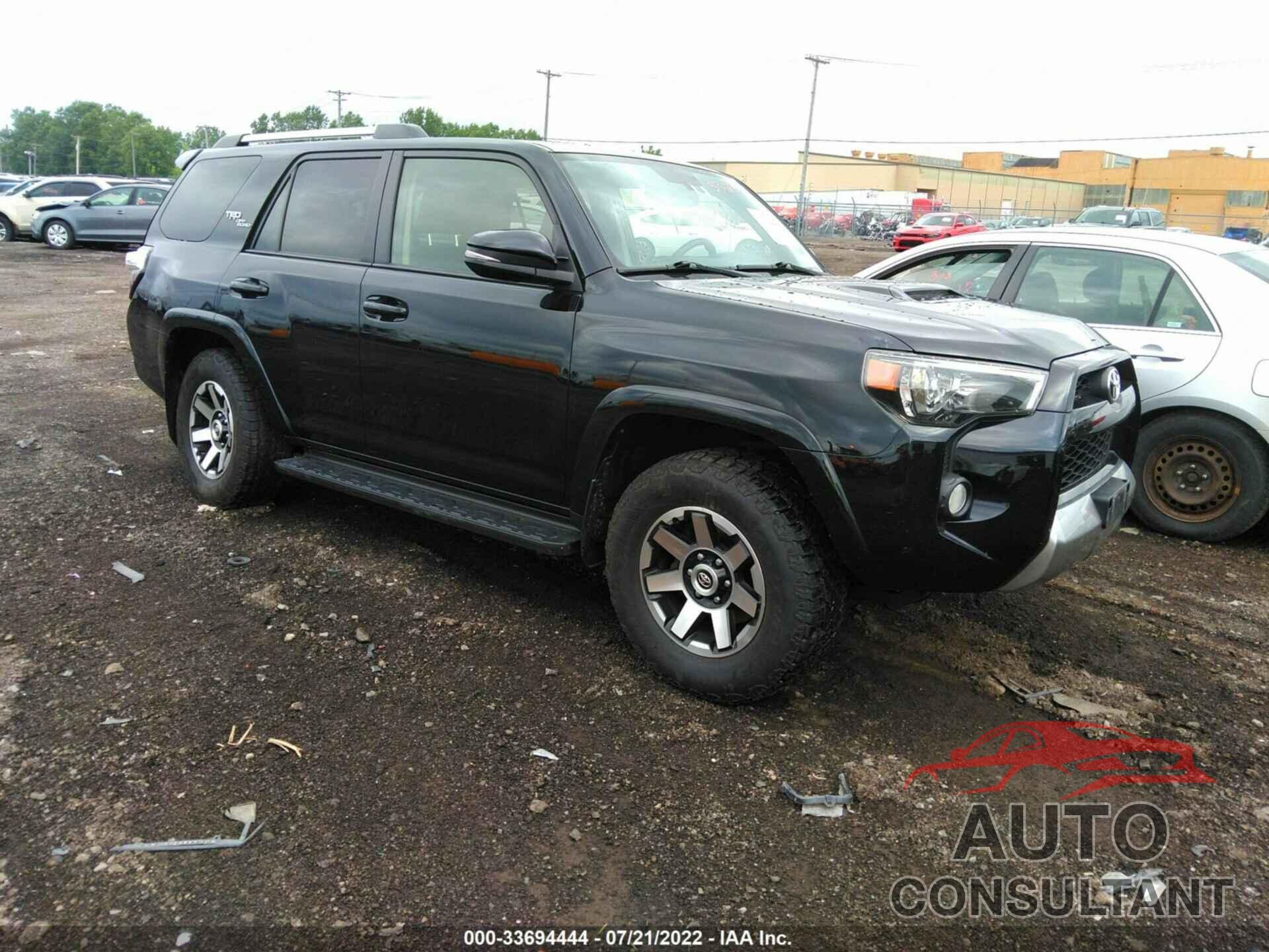 TOYOTA 4RUNNER 2018 - JTEBU5JR9J5587063