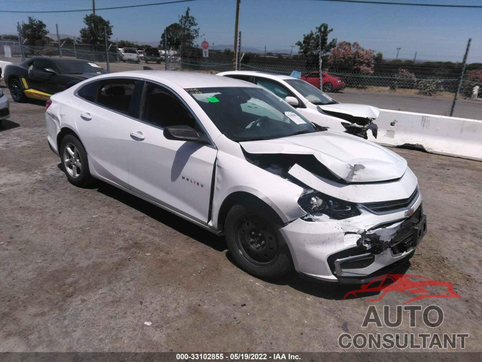CHEVROLET MALIBU 2018 - 1G1ZB5ST3JF117861
