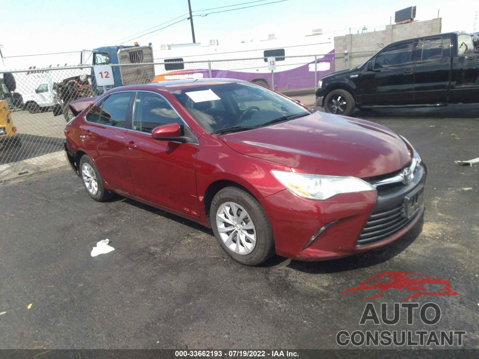 TOYOTA CAMRY 2016 - 4T1BF1FK4GU588358