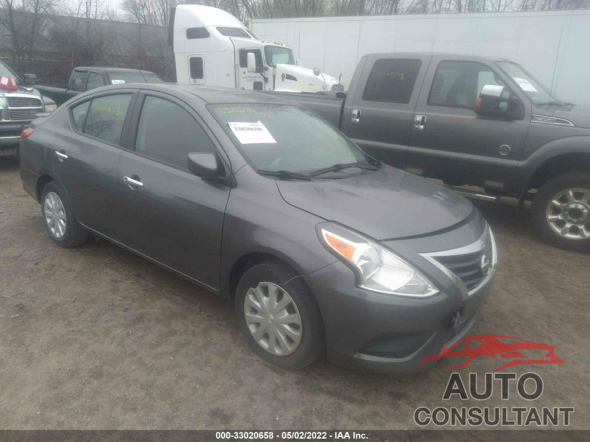 NISSAN VERSA 2016 - 3N1CN7AP9GL835727