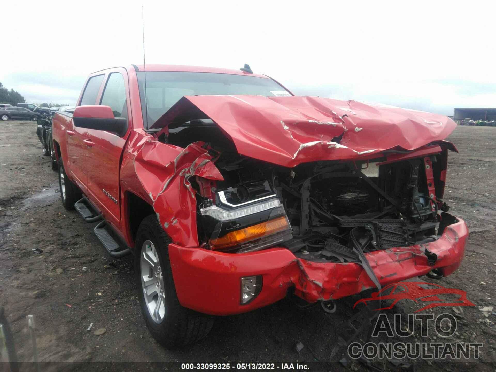 CHEVROLET SILVERADO 1500 2018 - 3GCUKREC9JG247629