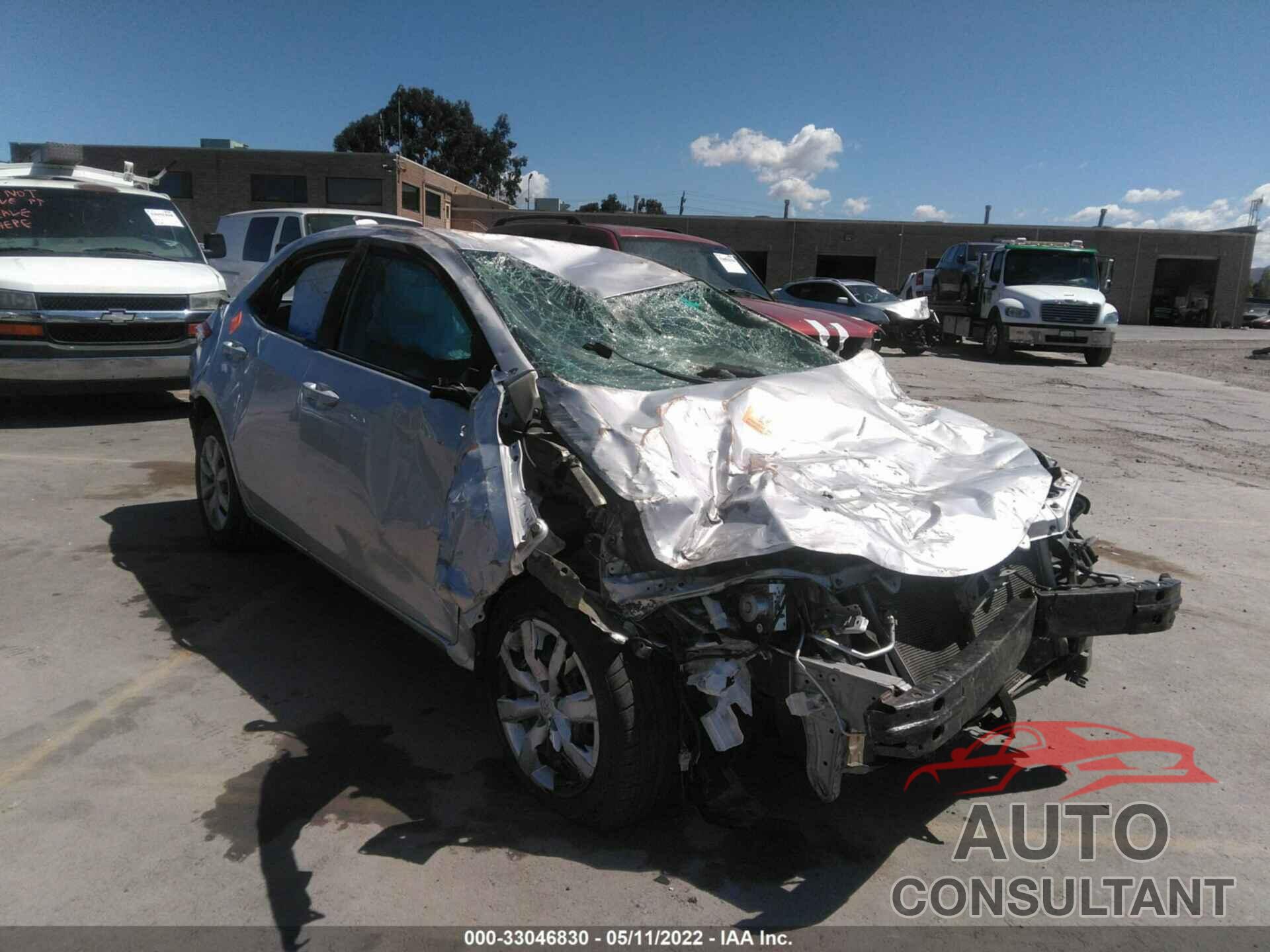 TOYOTA COROLLA 2016 - 5YFBURHE0GP413716