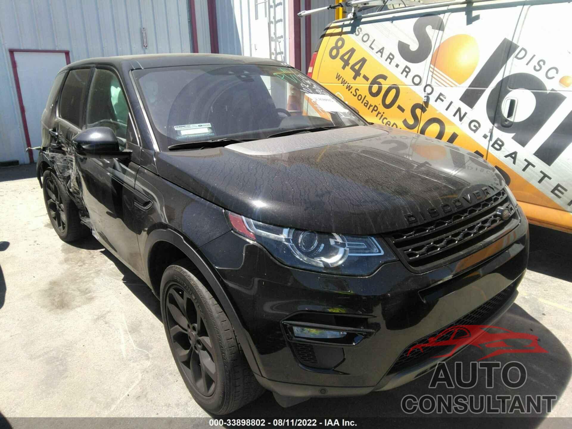 LAND ROVER DISCOVERY SPORT 2019 - SALCR2FX0KH789637