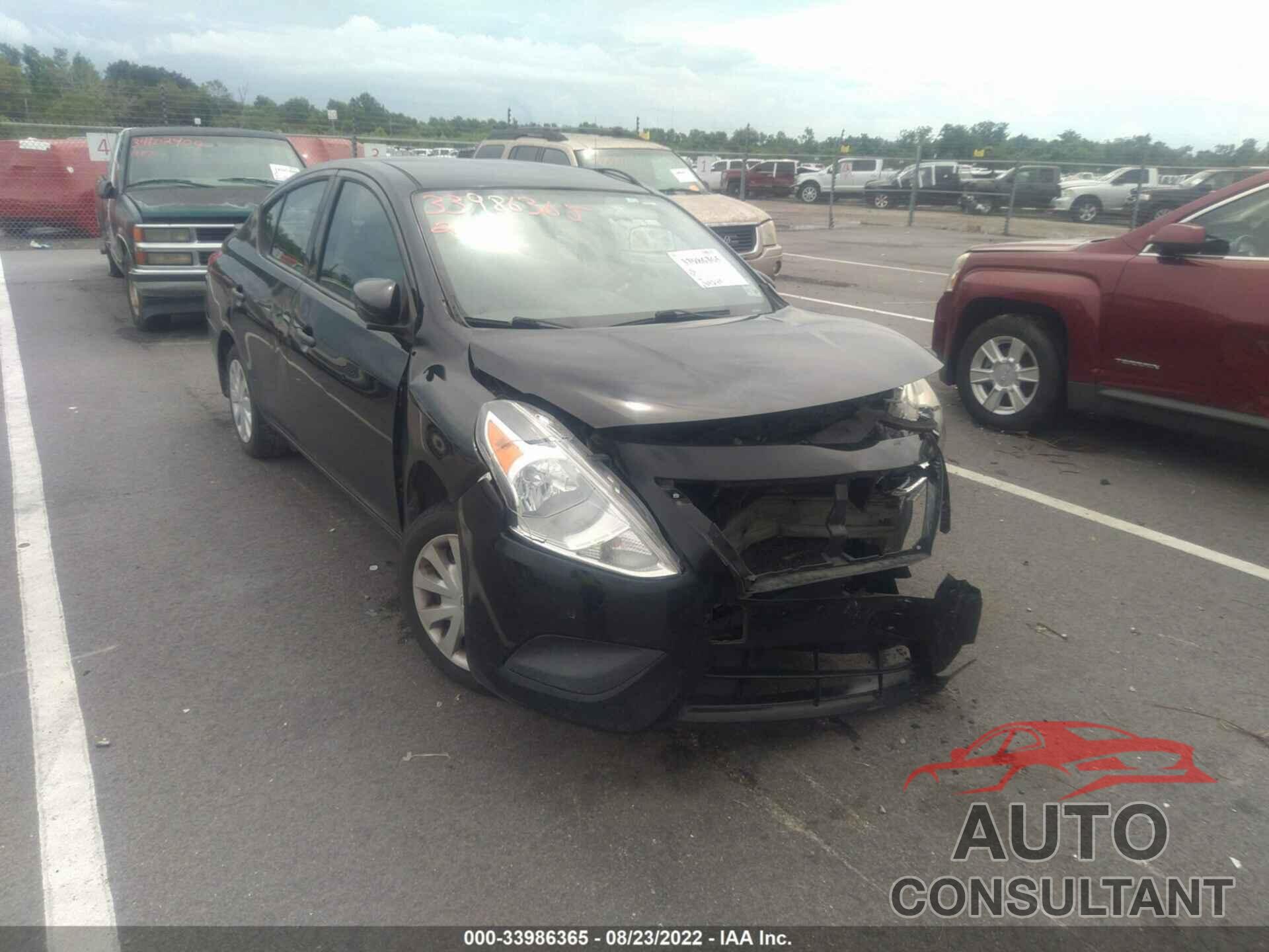 NISSAN VERSA 2016 - 3N1CN7AP7GL843633