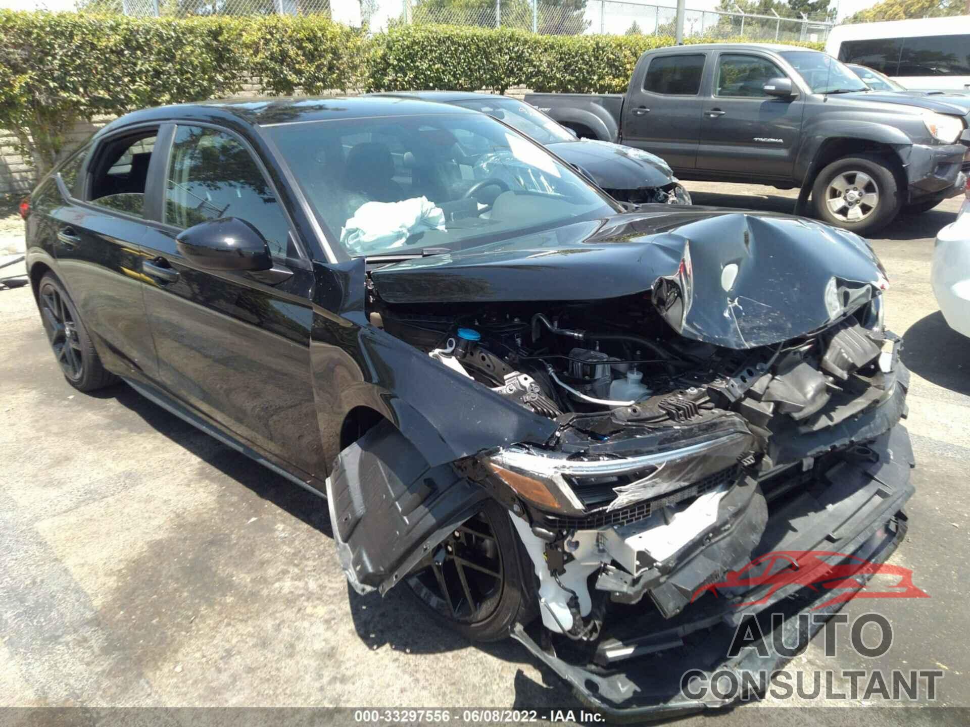 HONDA CIVIC HATCHBACK 2022 - 19XFL2H88NE001905