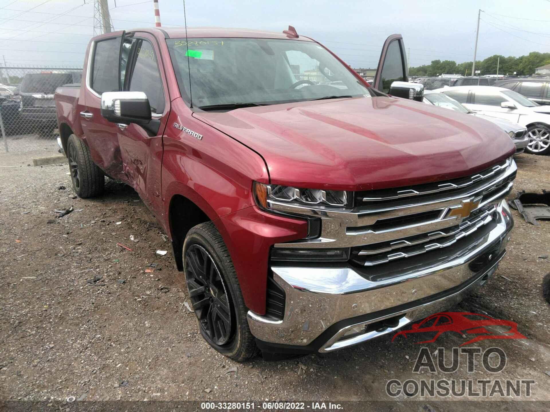 CHEVROLET SILVERADO 1500 2020 - 1GCRYGED0LZ296657