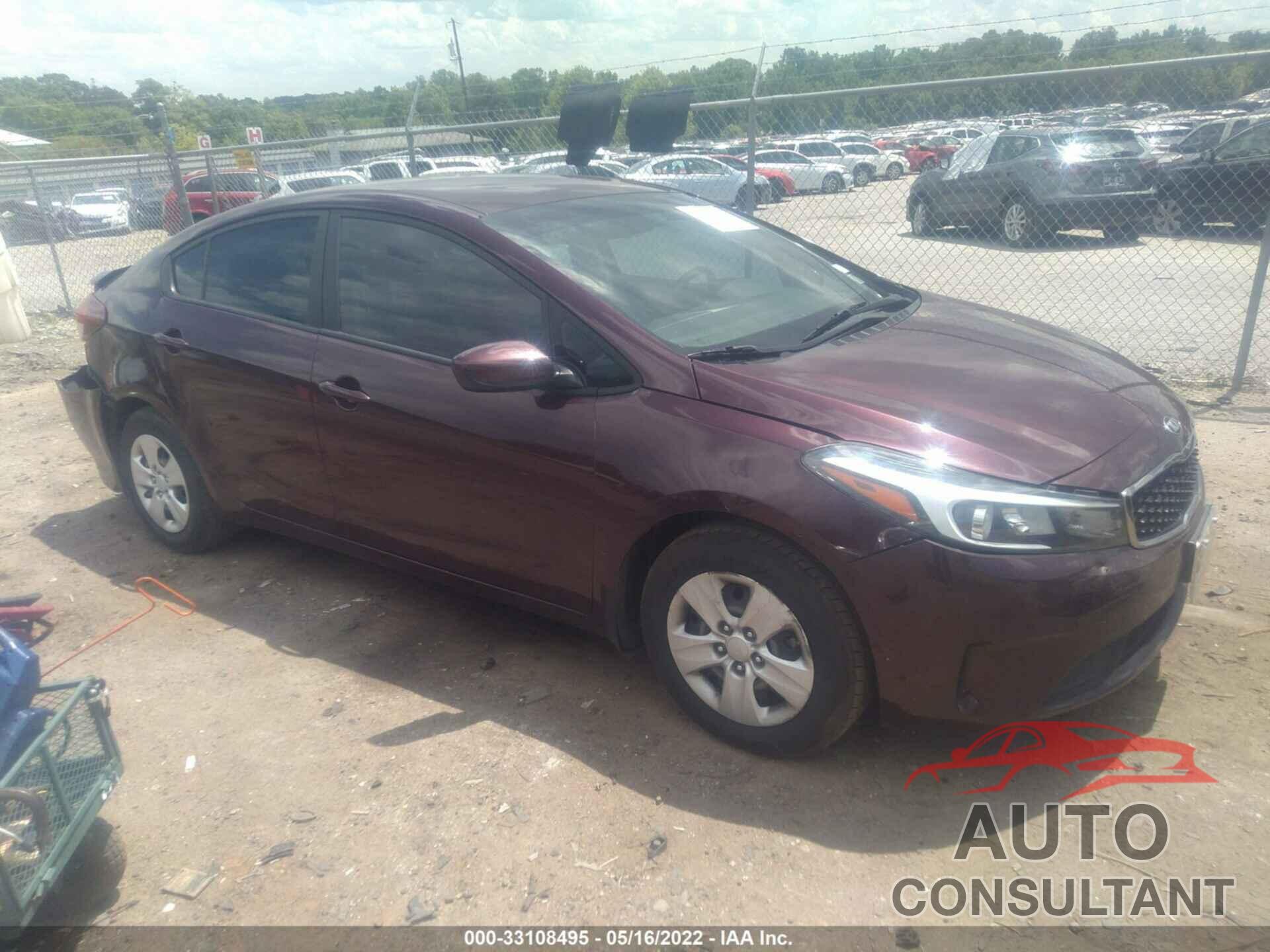 KIA FORTE 2018 - 3KPFL4A76JE209627