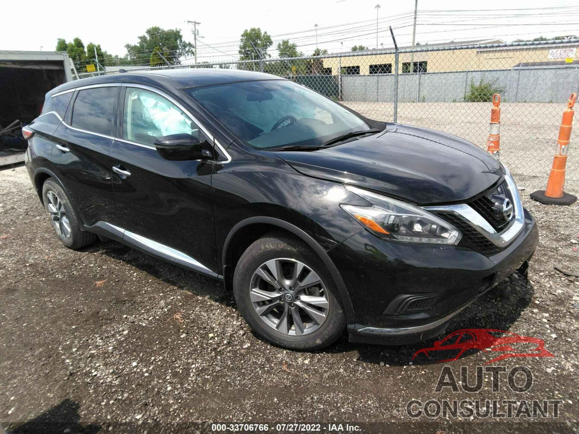 NISSAN MURANO 2018 - 5N1AZ2MG9JN173805