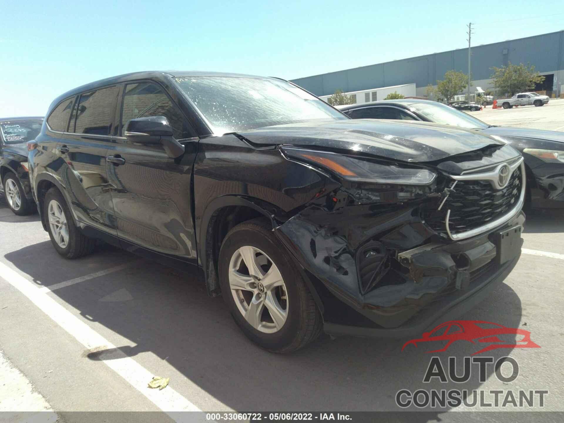 TOYOTA HIGHLANDER 2021 - 5TDBZRBH0MS538397