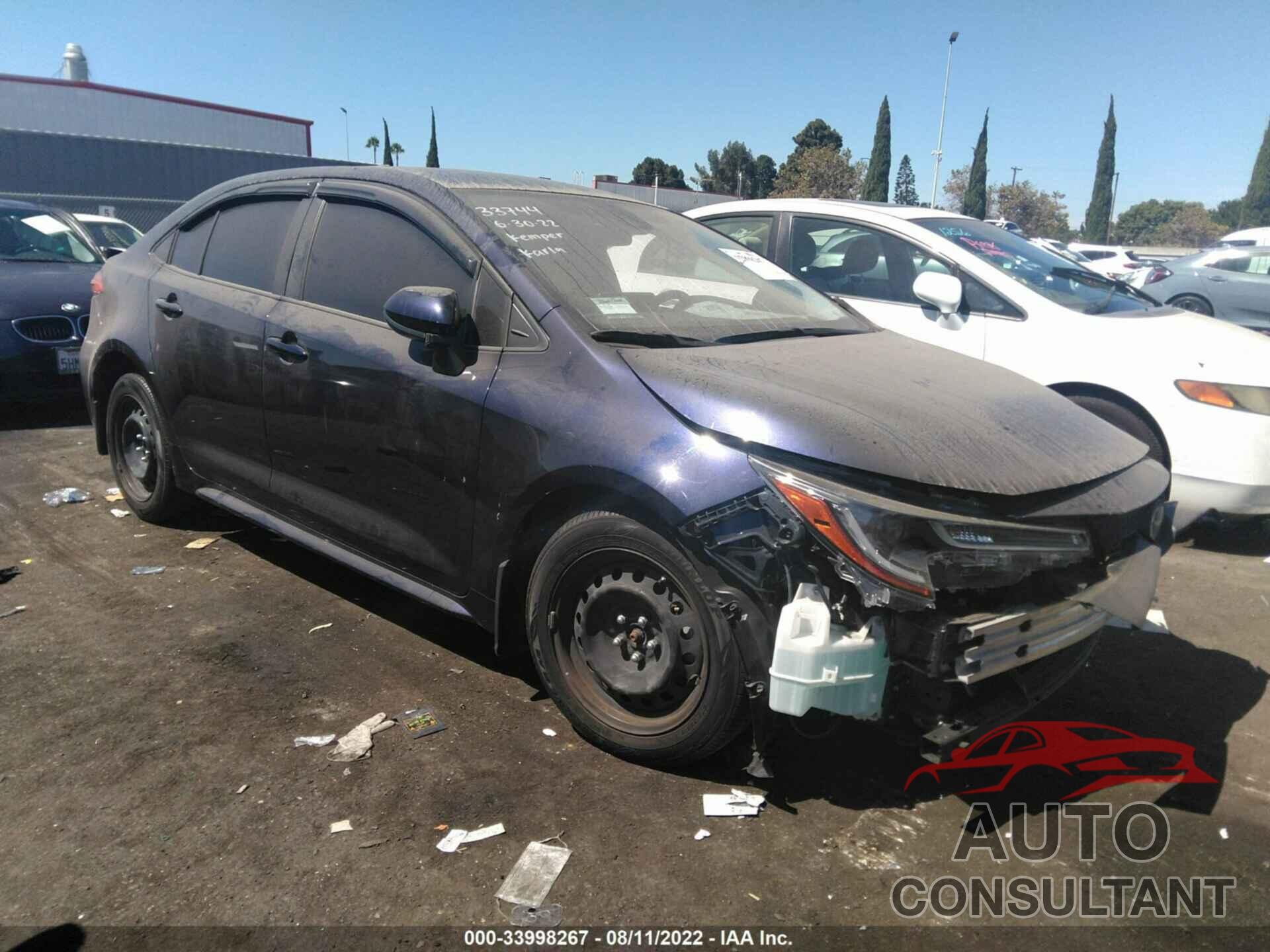 TOYOTA COROLLA 2021 - JTDEPMAE4MJ144962