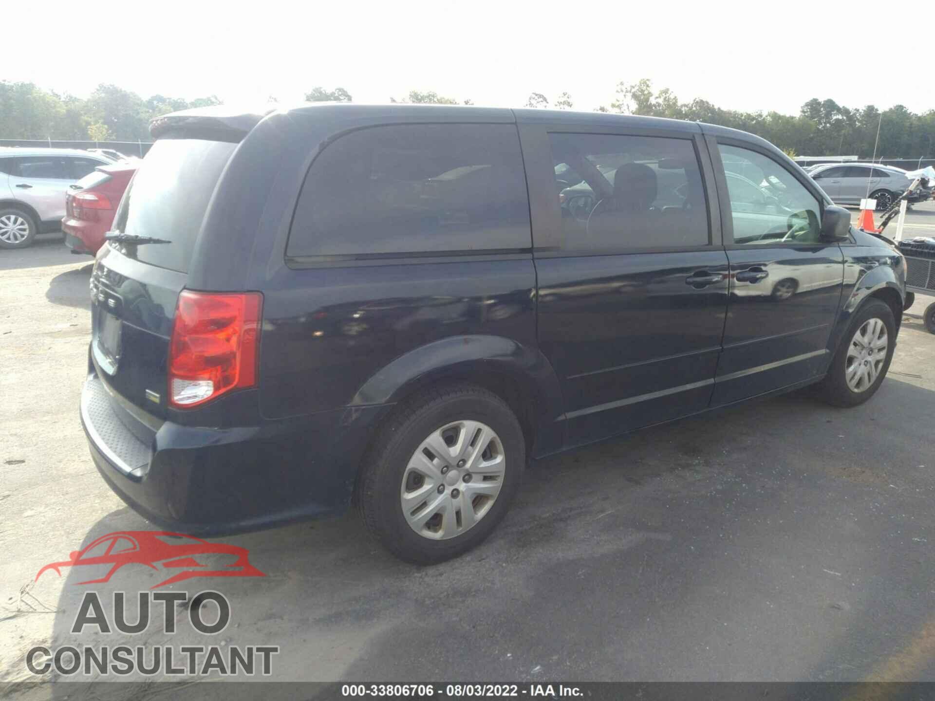 DODGE GRAND CARAVAN 2016 - 2C4RDGBG5GR162012