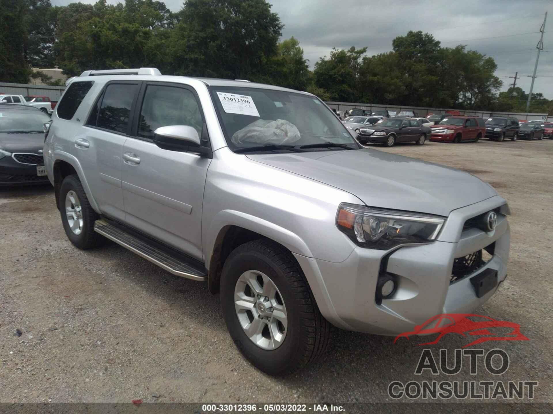 TOYOTA 4RUNNER 2016 - JTEZU5JR2G5142817