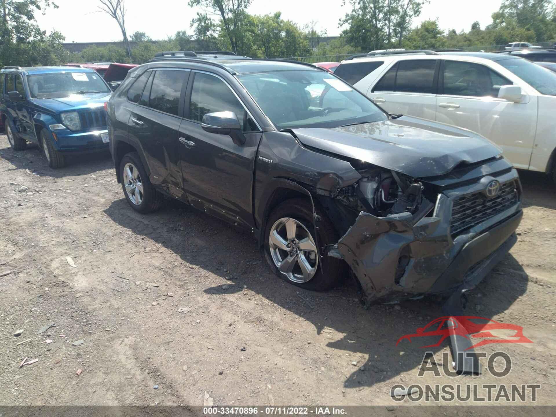 TOYOTA RAV4 2021 - 4T3D6RFV1MU013929
