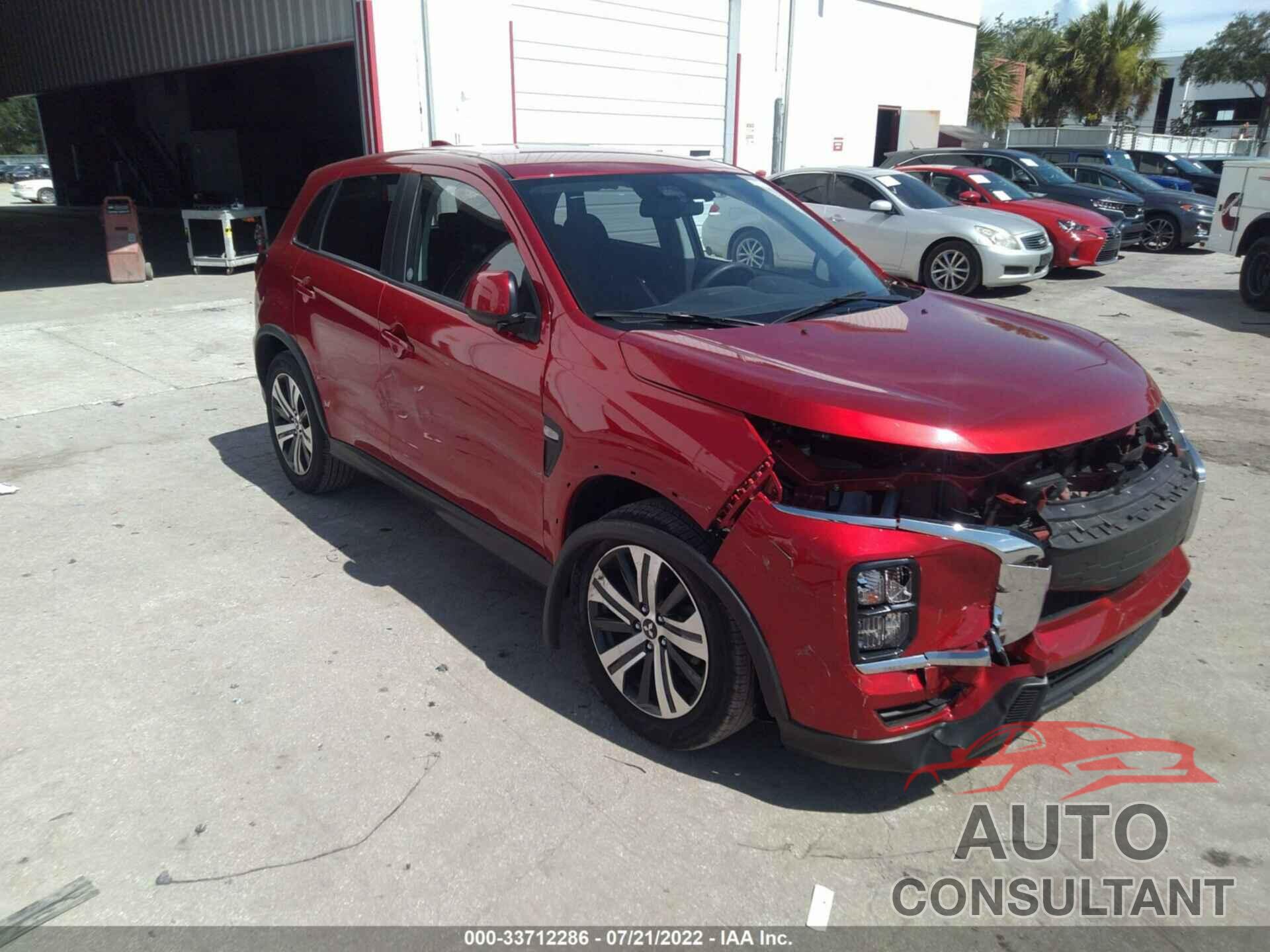 MITSUBISHI OUTLANDER SPORT 2021 - JA4APUAU1MU033929