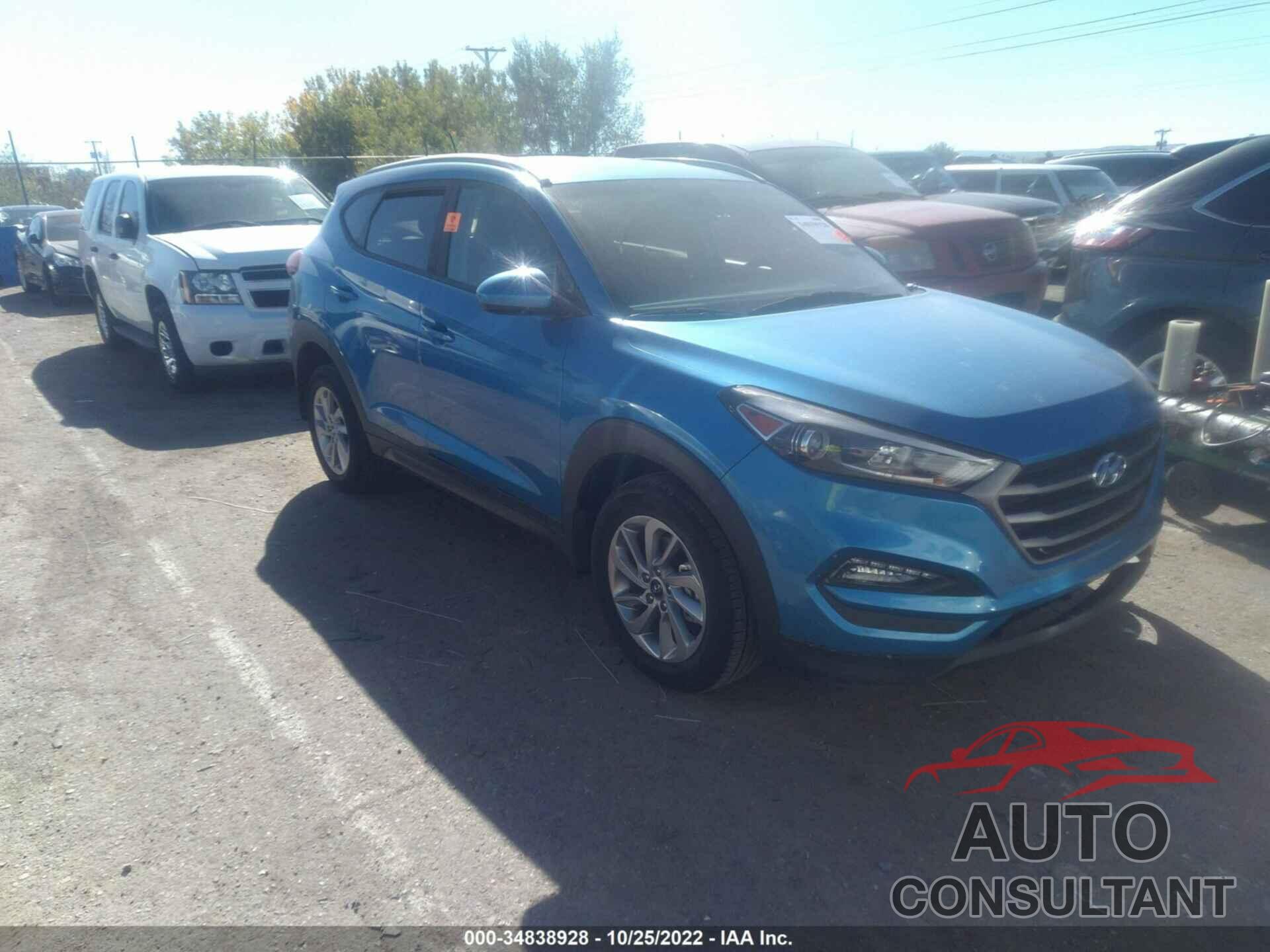 HYUNDAI TUCSON 2016 - KM8J33A43GU142985