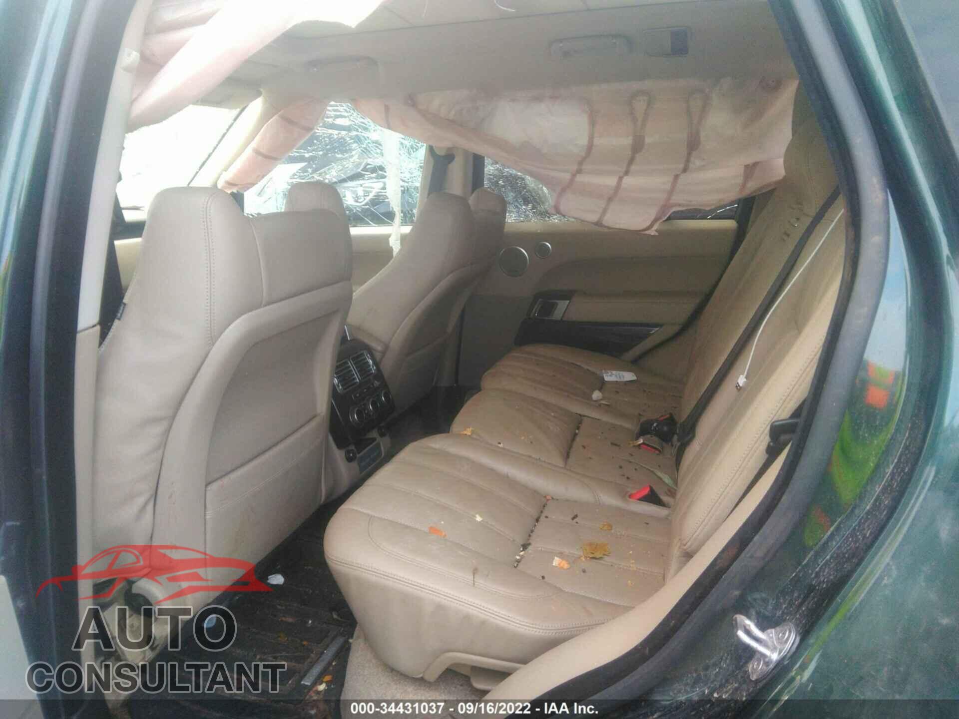 LAND ROVER RANGE ROVER 2017 - SALGS2FV2HA357279