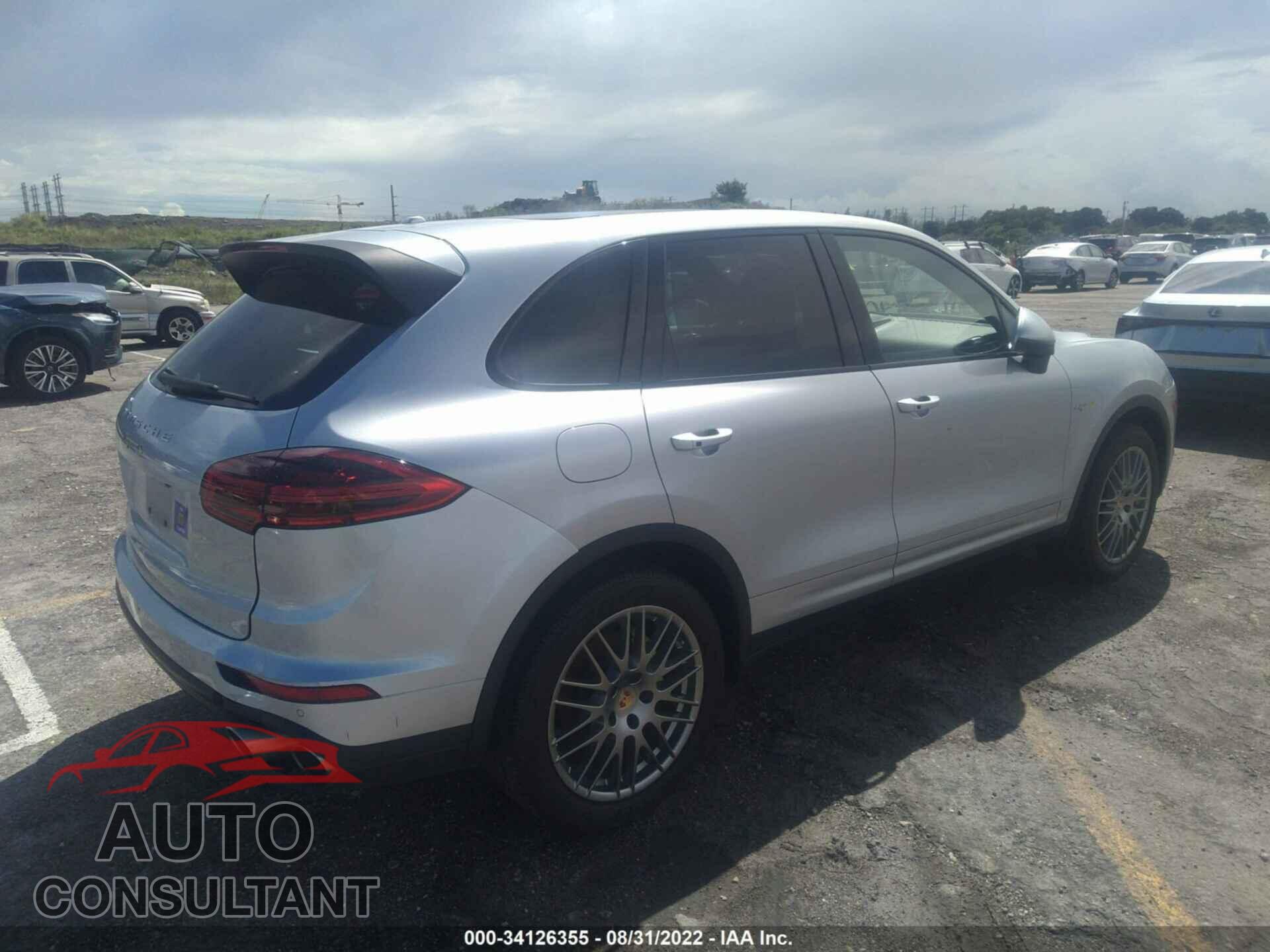 PORSCHE CAYENNE 2016 - WP1AE2A27GLA63704