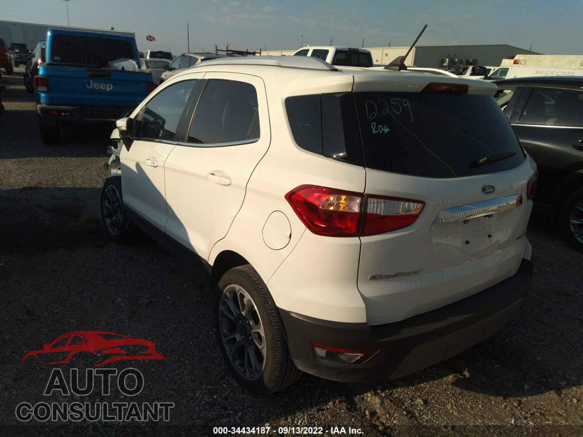 FORD ECOSPORT 2021 - MAJ3S2KE8MC404699