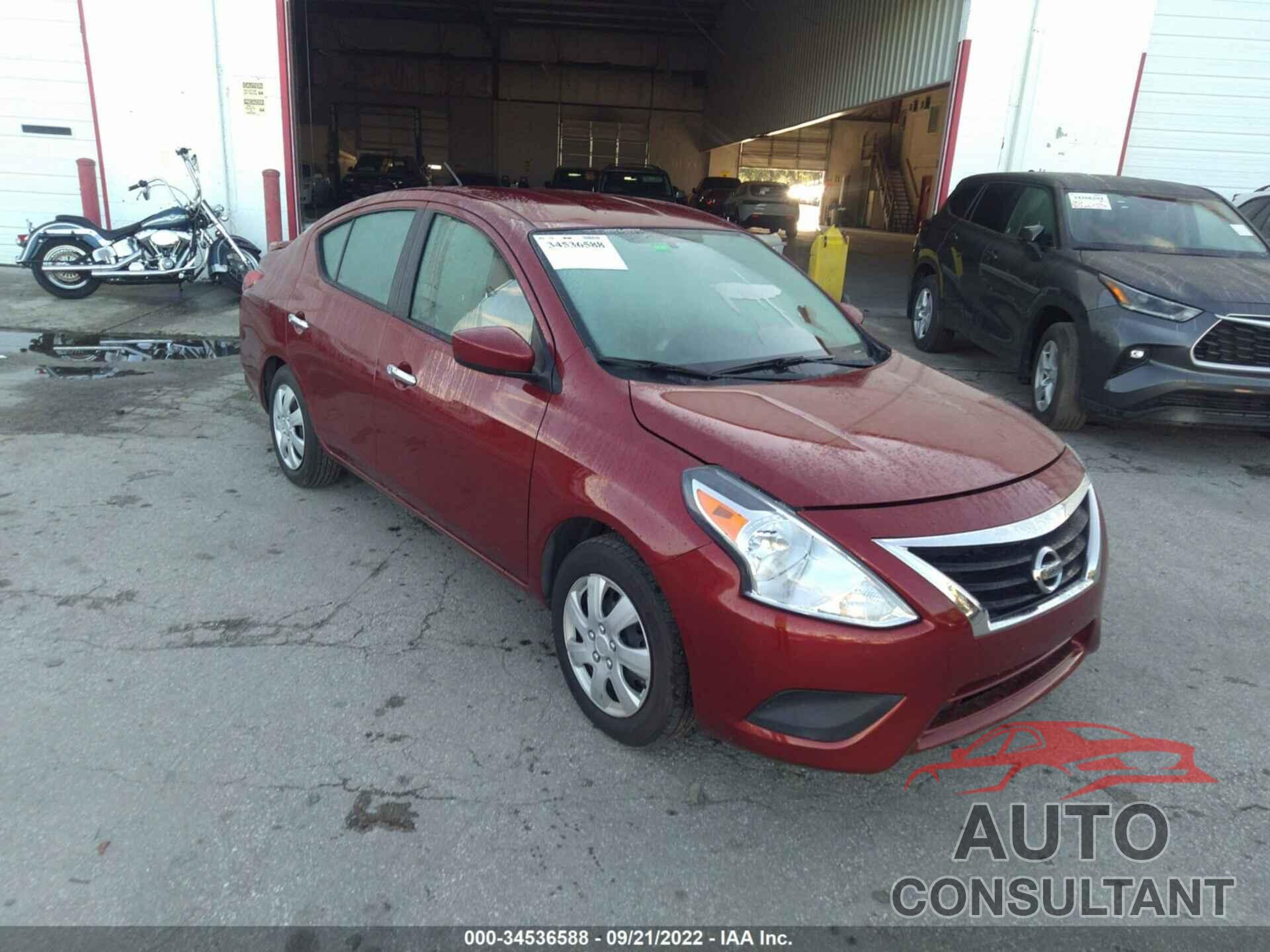 NISSAN VERSA 2016 - 3N1CN7AP0GL810957