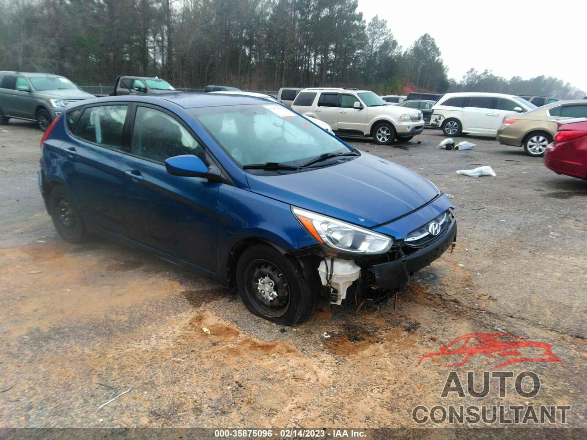 HYUNDAI ACCENT 2016 - KMHCT5AE0GU259825