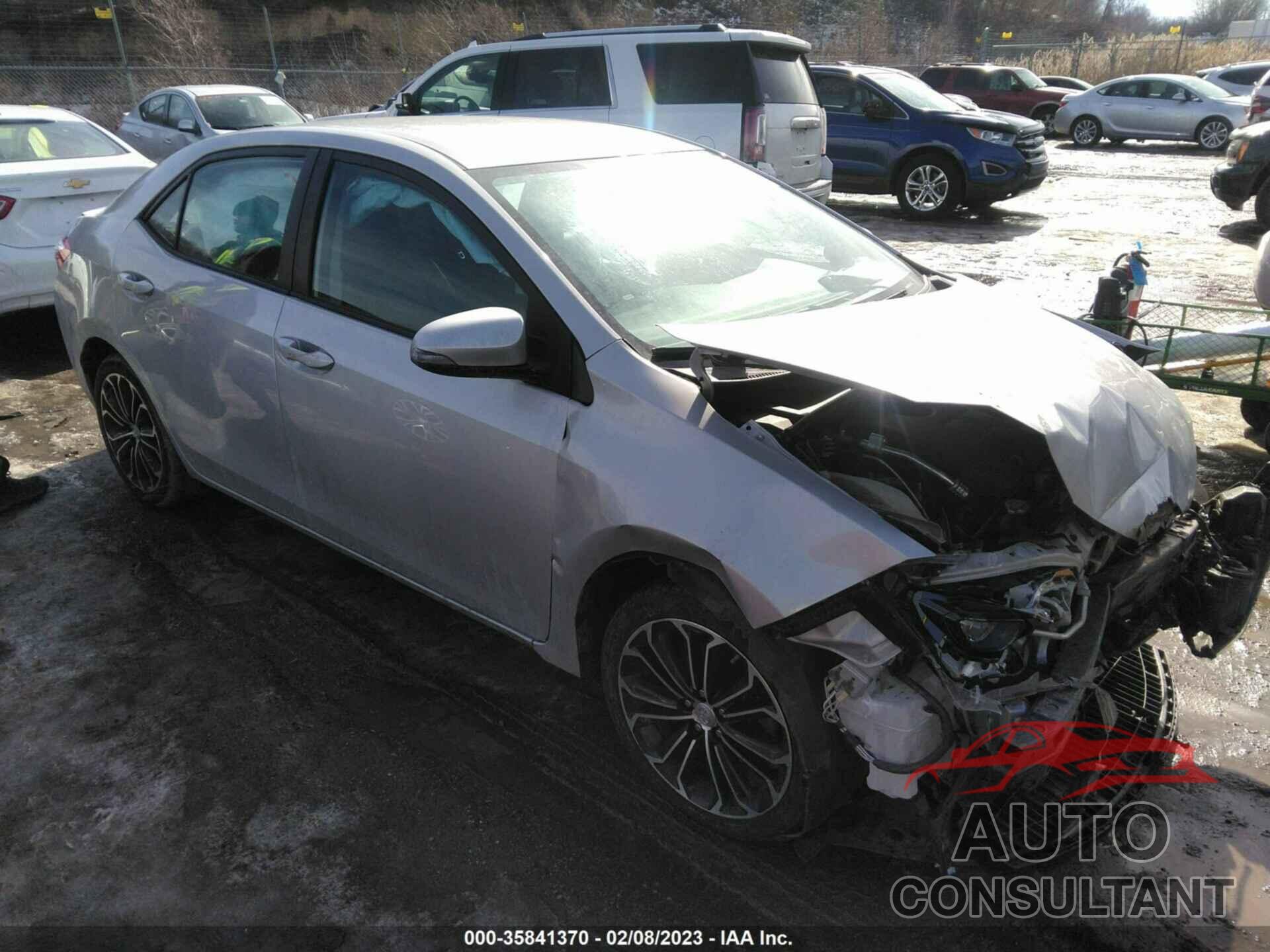 TOYOTA COROLLA 2016 - 2T1BURHE3GC736173