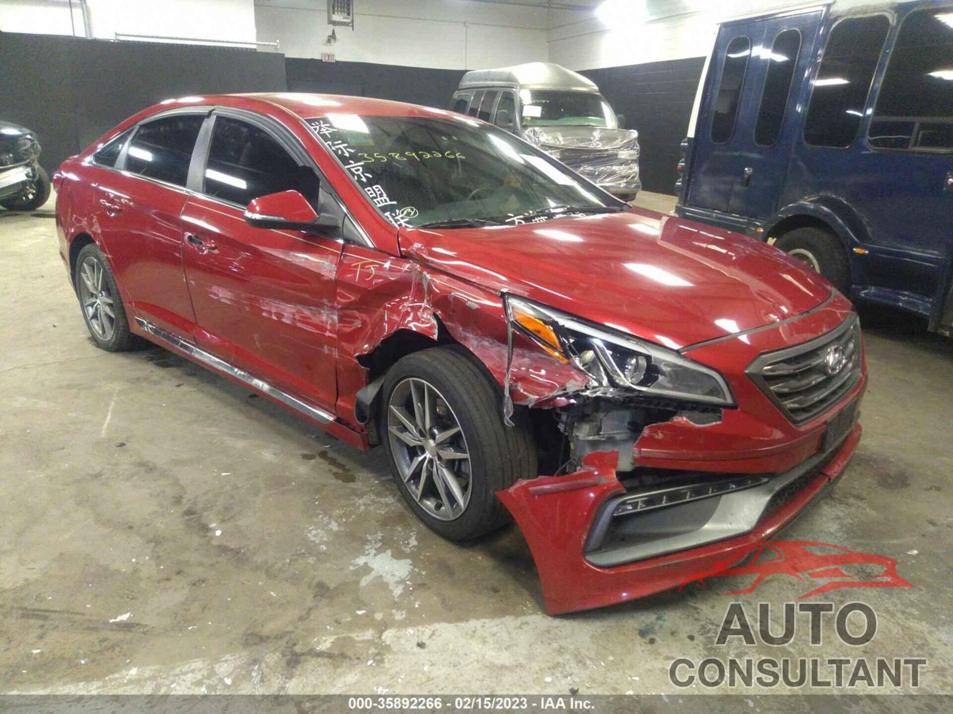 HYUNDAI SONATA 2017 - 5NPE34AB6HH541461