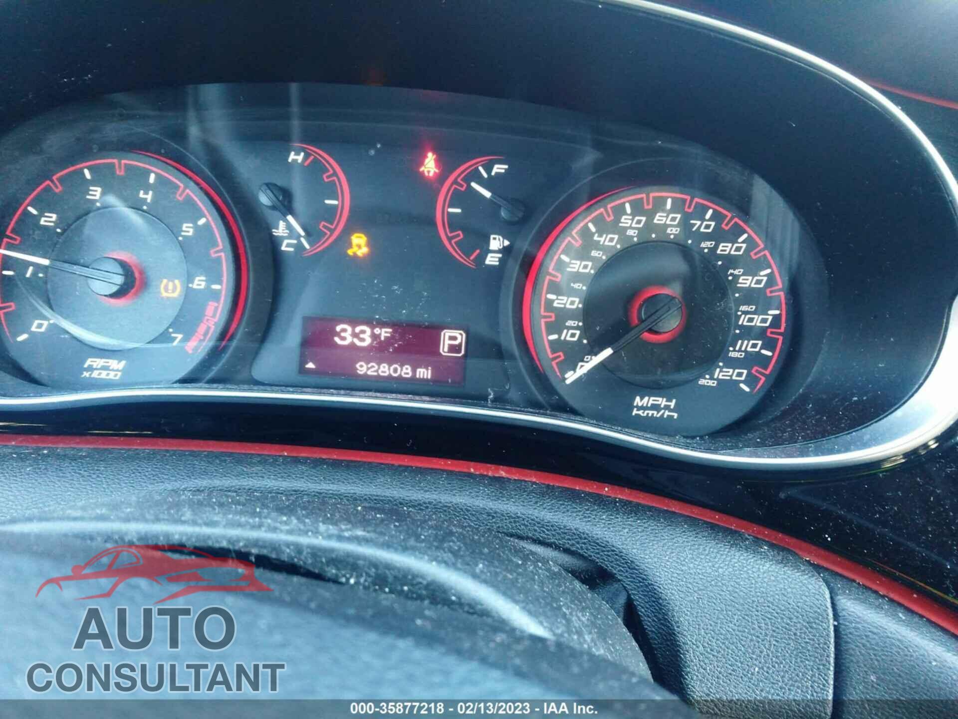 DODGE DART 2015 - 1C3CDFBB5FD344853