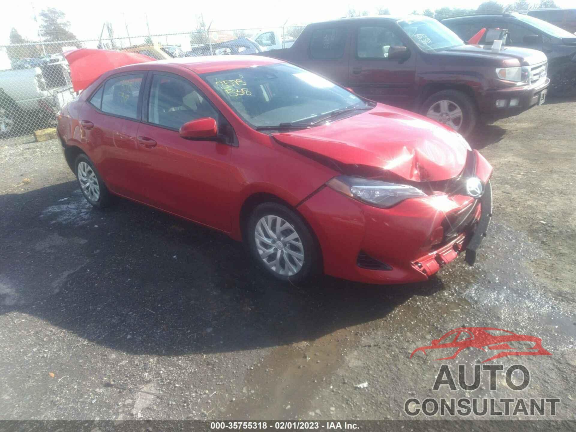 TOYOTA COROLLA 2017 - 2T1BURHE6HC857023