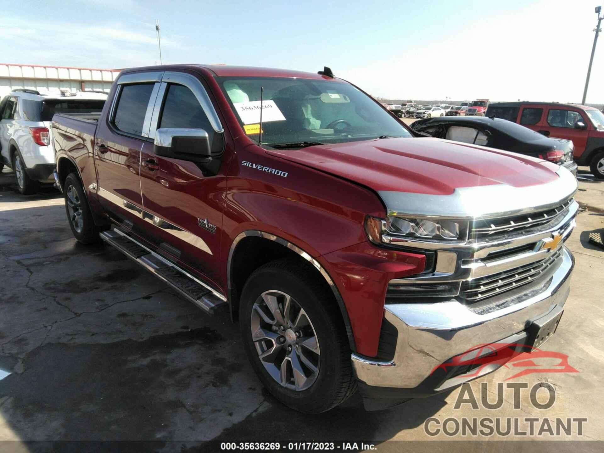 CHEVROLET SILVERADO 1500 2020 - 1GCPWCED9LZ285341