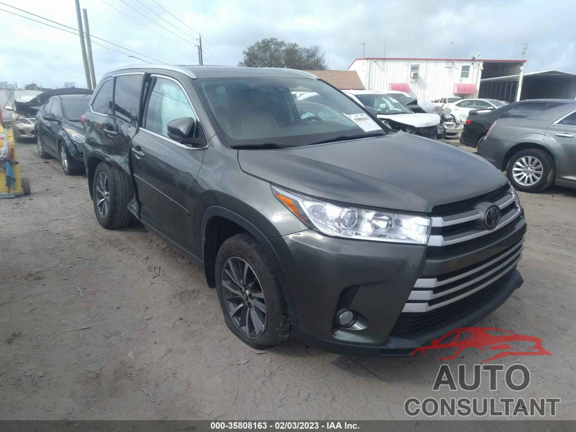 TOYOTA HIGHLANDER 2017 - 5TDJZRFH3HS383307